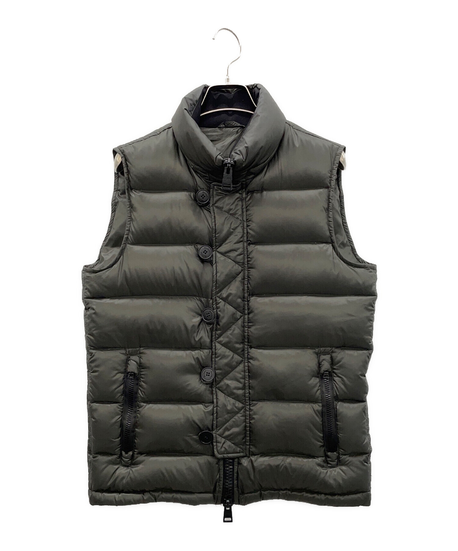 中古・古着通販】HERNO (ヘルノ) ダウンベスト グリーン サイズ:44