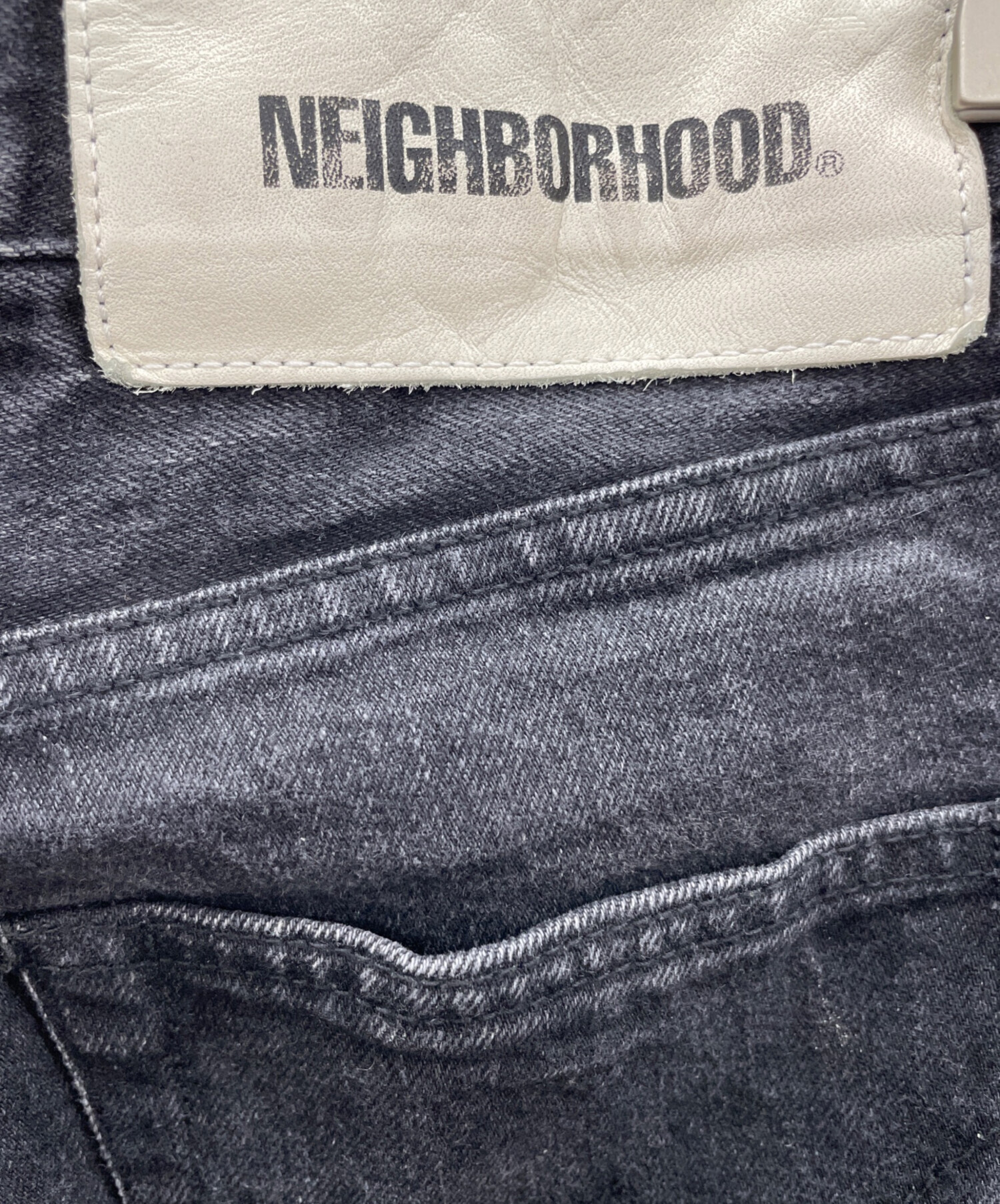 中古・古着通販】NEIGHBORHOOD (ネイバーフッド) デニムパンツ グレー