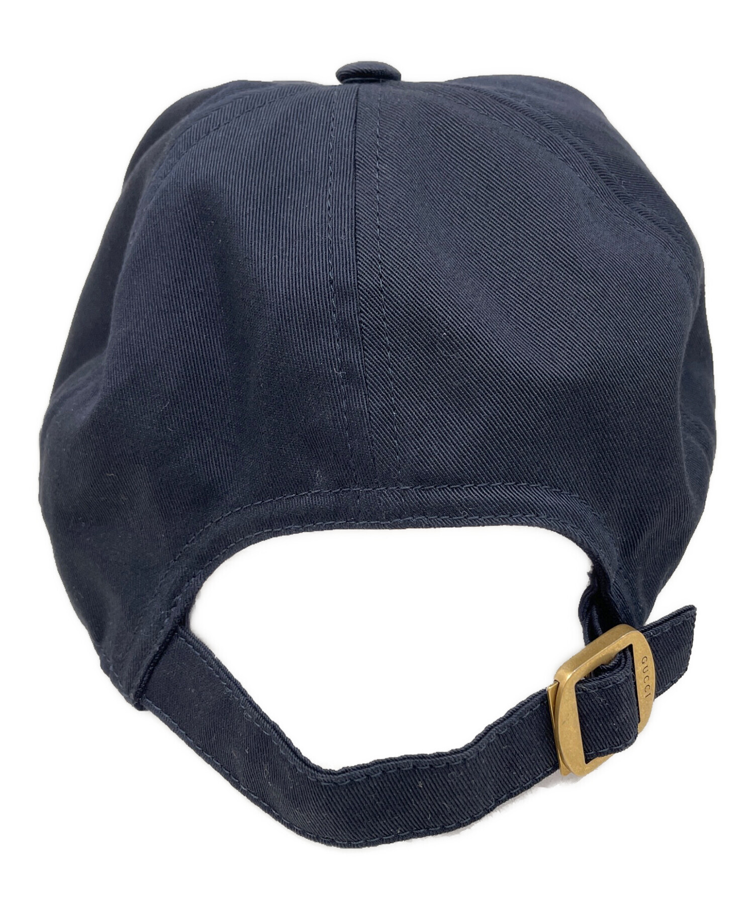 中古・古着通販】GUCCI (グッチ) ベースボールキャップ ブラック