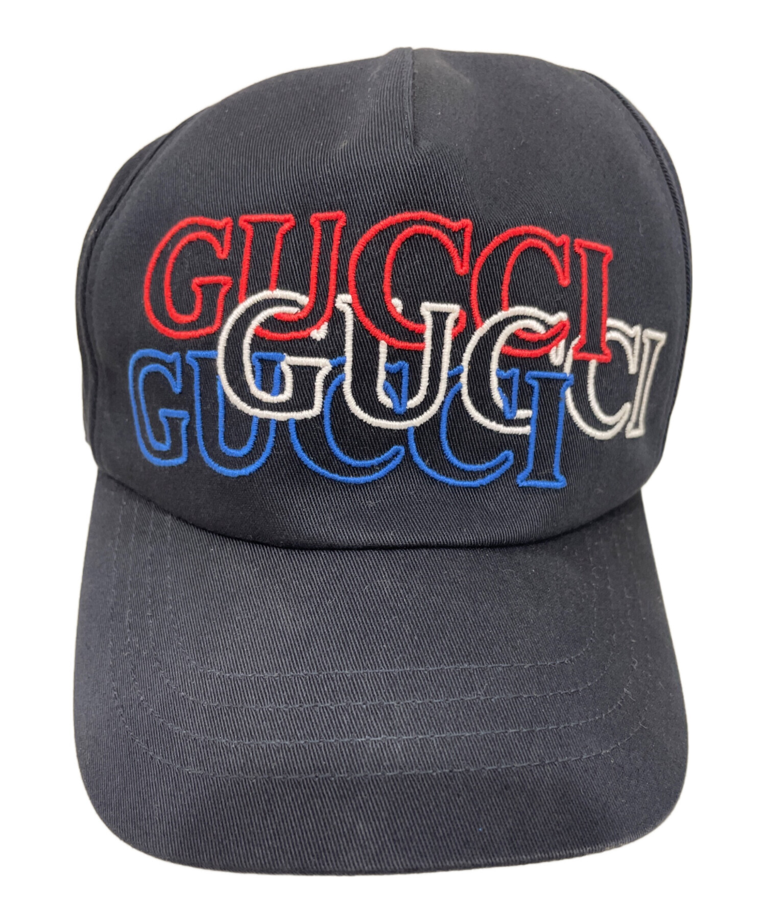 中古・古着通販】GUCCI (グッチ) ベースボールキャップ ブラック