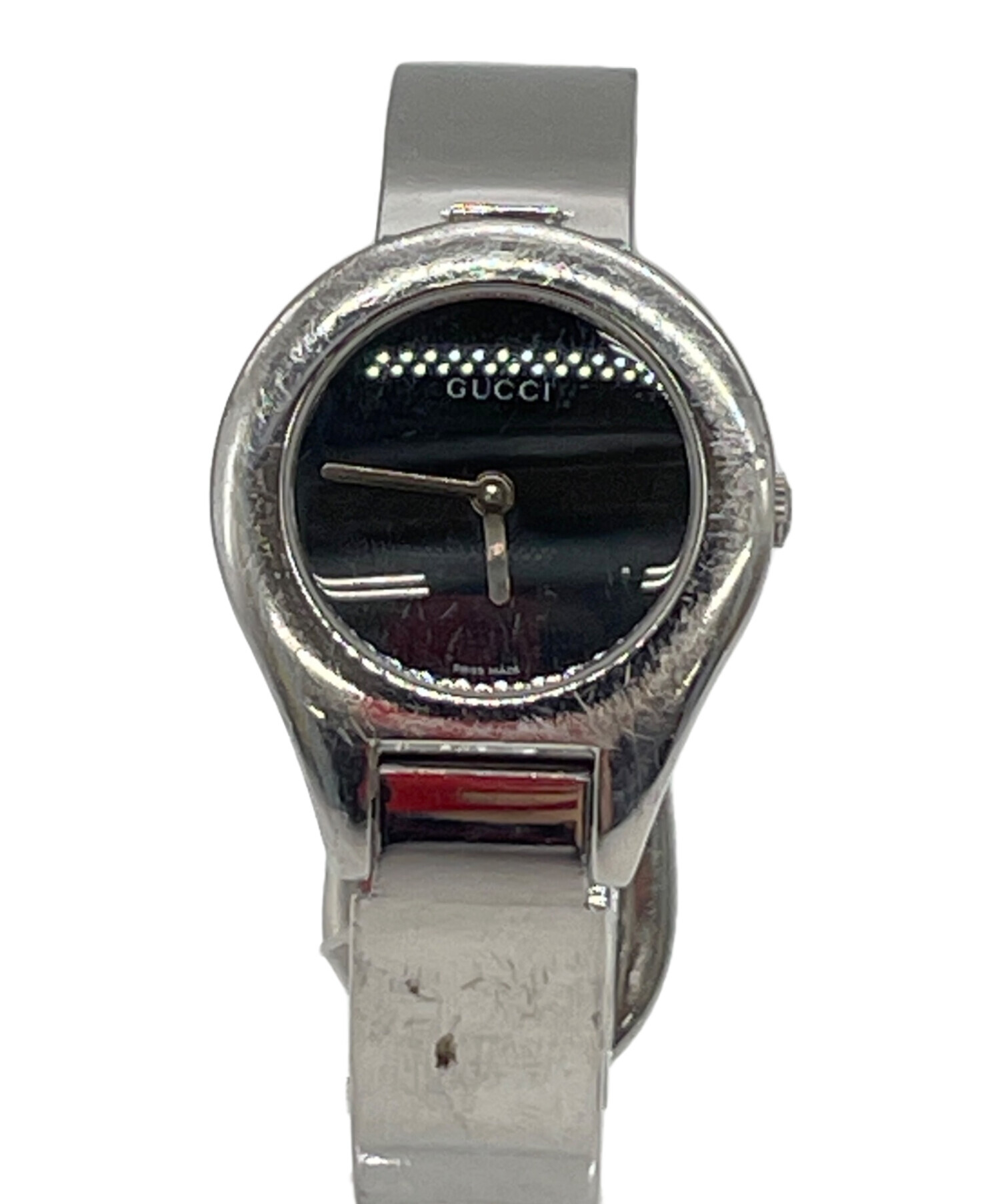 GUCCI 腕時計 本体 ブラック 中古・古着通販】GUCCI (グッチ) 腕時計 ブラック｜ブランド・古着通販