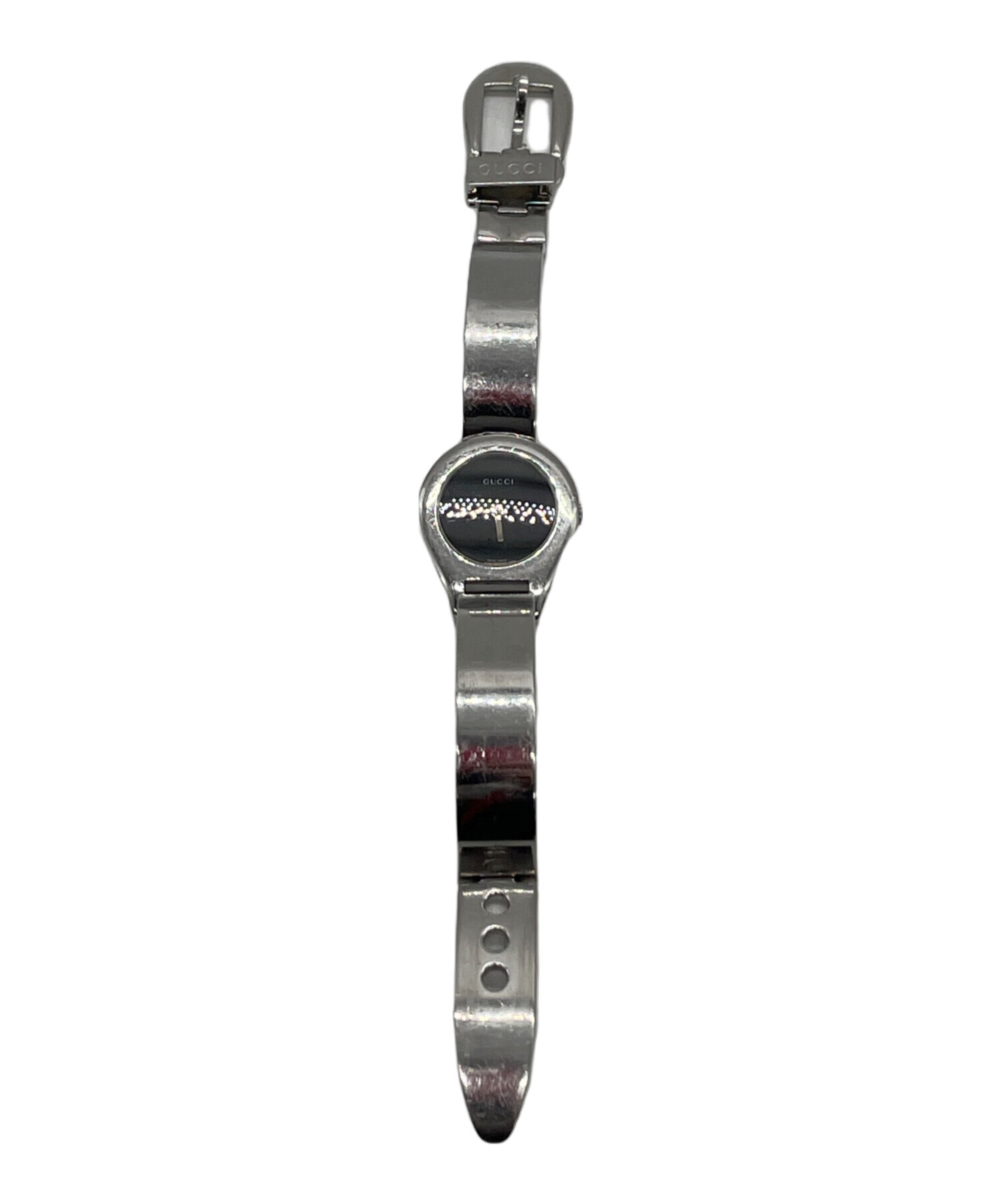 中古・古着通販】GUCCI (グッチ) 腕時計 ブラック｜ブランド・古着通販