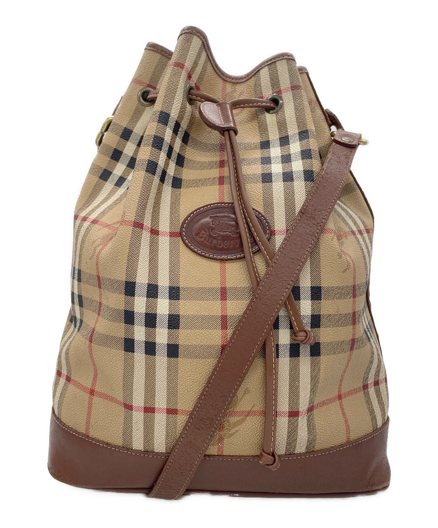 BURBERRY 巾着 中古・古着通販】Burberry's (バーバリーズ) 巾着ショルダーバッグ