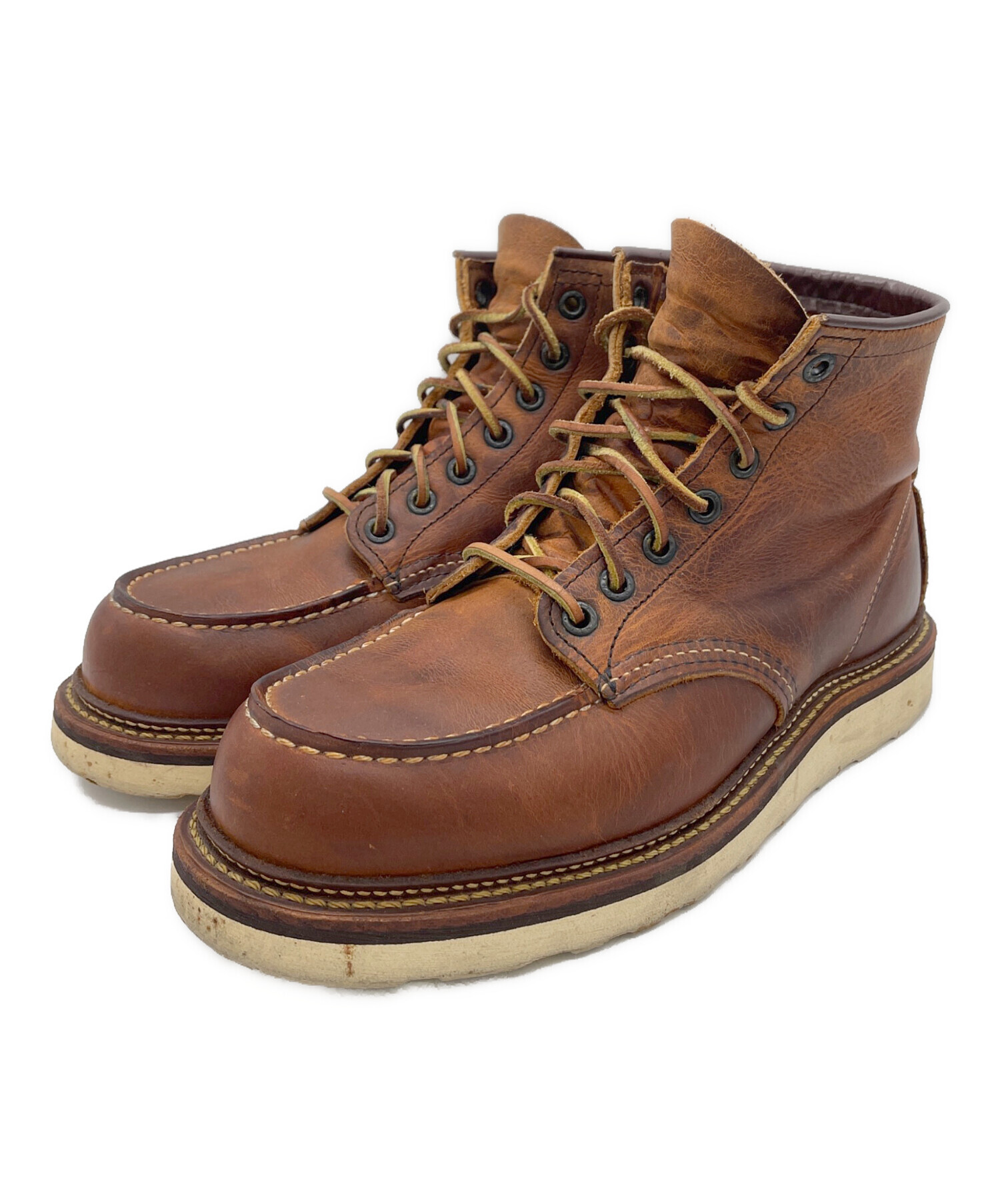 中古・古着通販】RED WING (レッドウィング) 7ホールブーツ ブラウン 