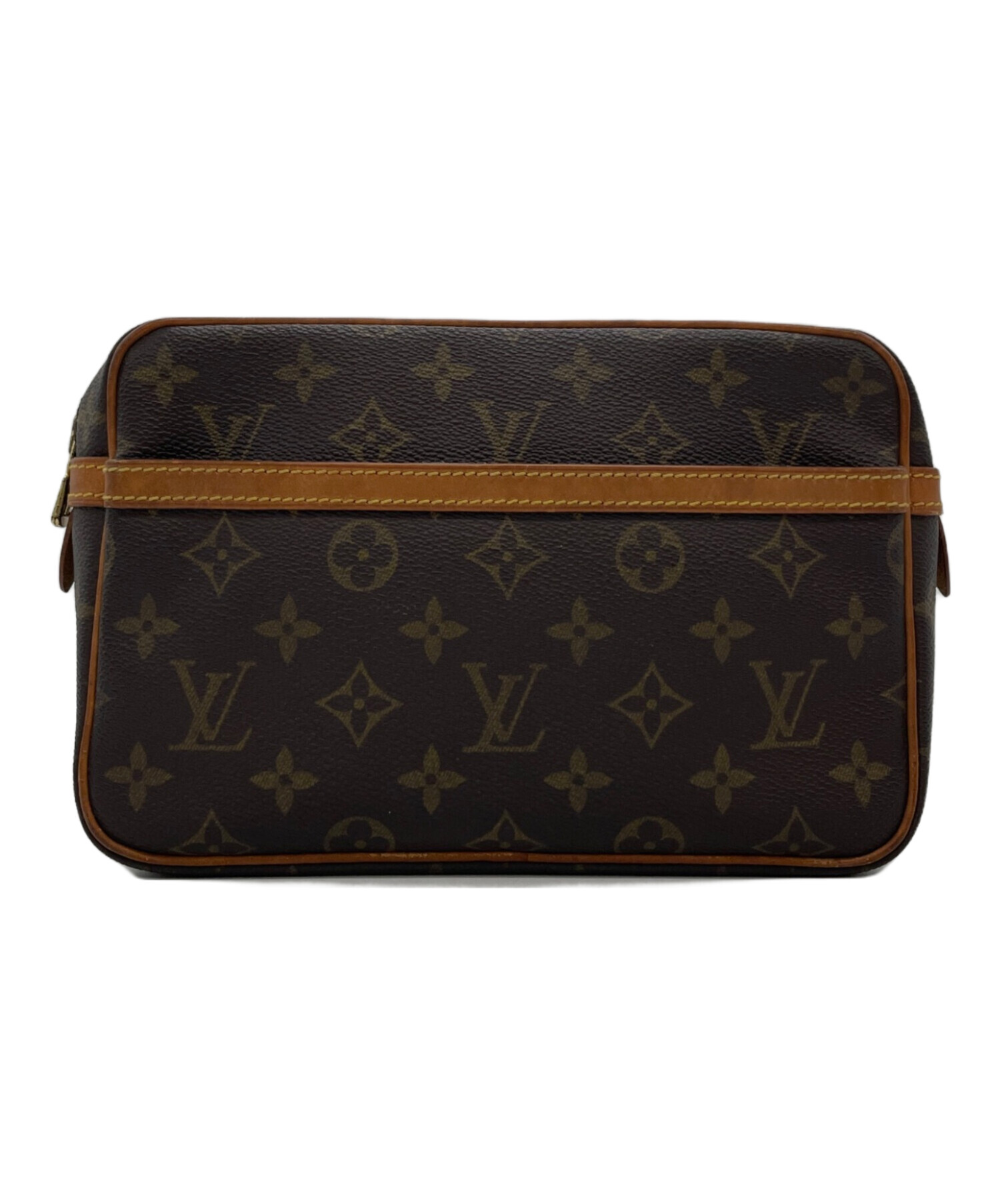 【希少】ルイヴィトン ポーチ コンピェーニュ23 モノグラム 正規品 中古・古着通販】LOUIS VUITTON (ルイ ヴィトン) モノグラム