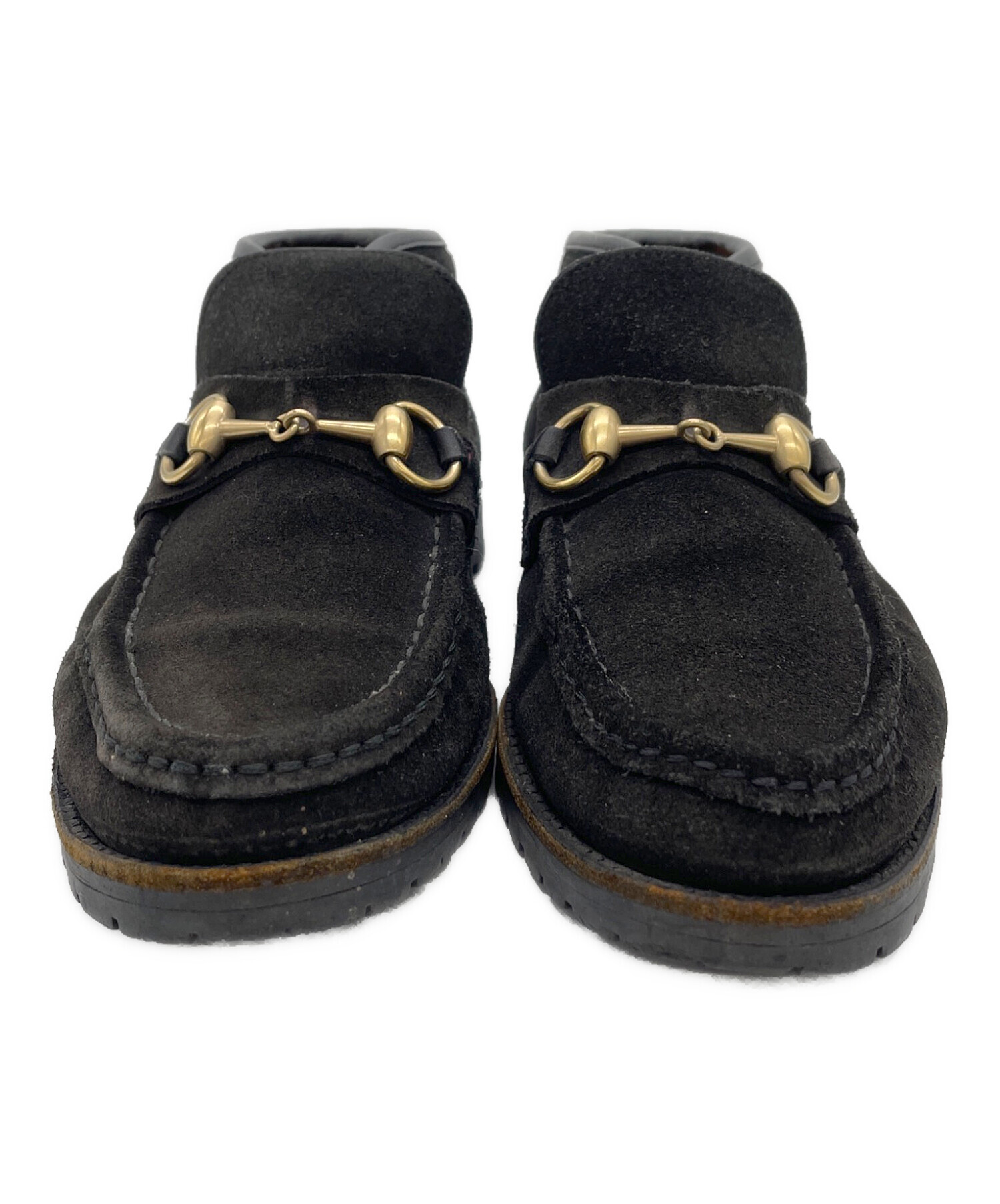 中古・古着通販】GUCCI (グッチ) ホースビットコインローファー ブラウン サイズ:22｜ブランド・古着通販 トレファク公式【TREFAC  FASHION】スマホサイト