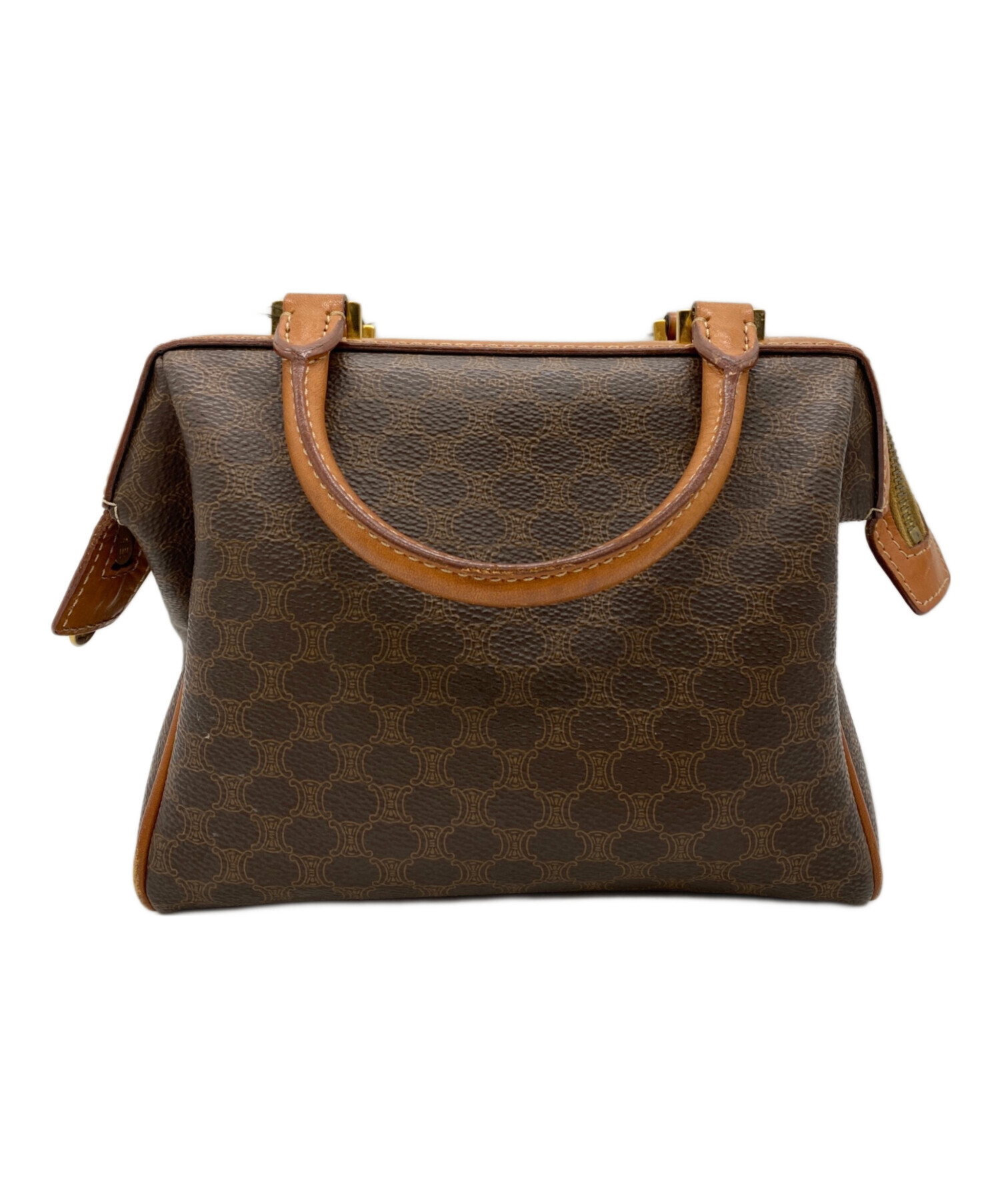 中古・古着通販】CELINE (セリーヌ) ミニハンドバッグ ブラウン