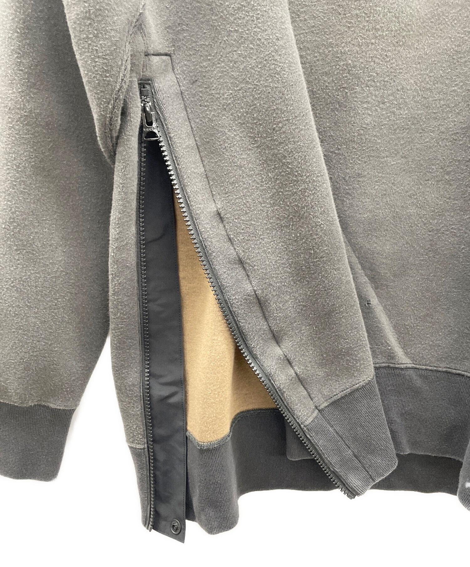 中古・古着通販】sacai (サカイ) スウェット オリーブ サイズ:2