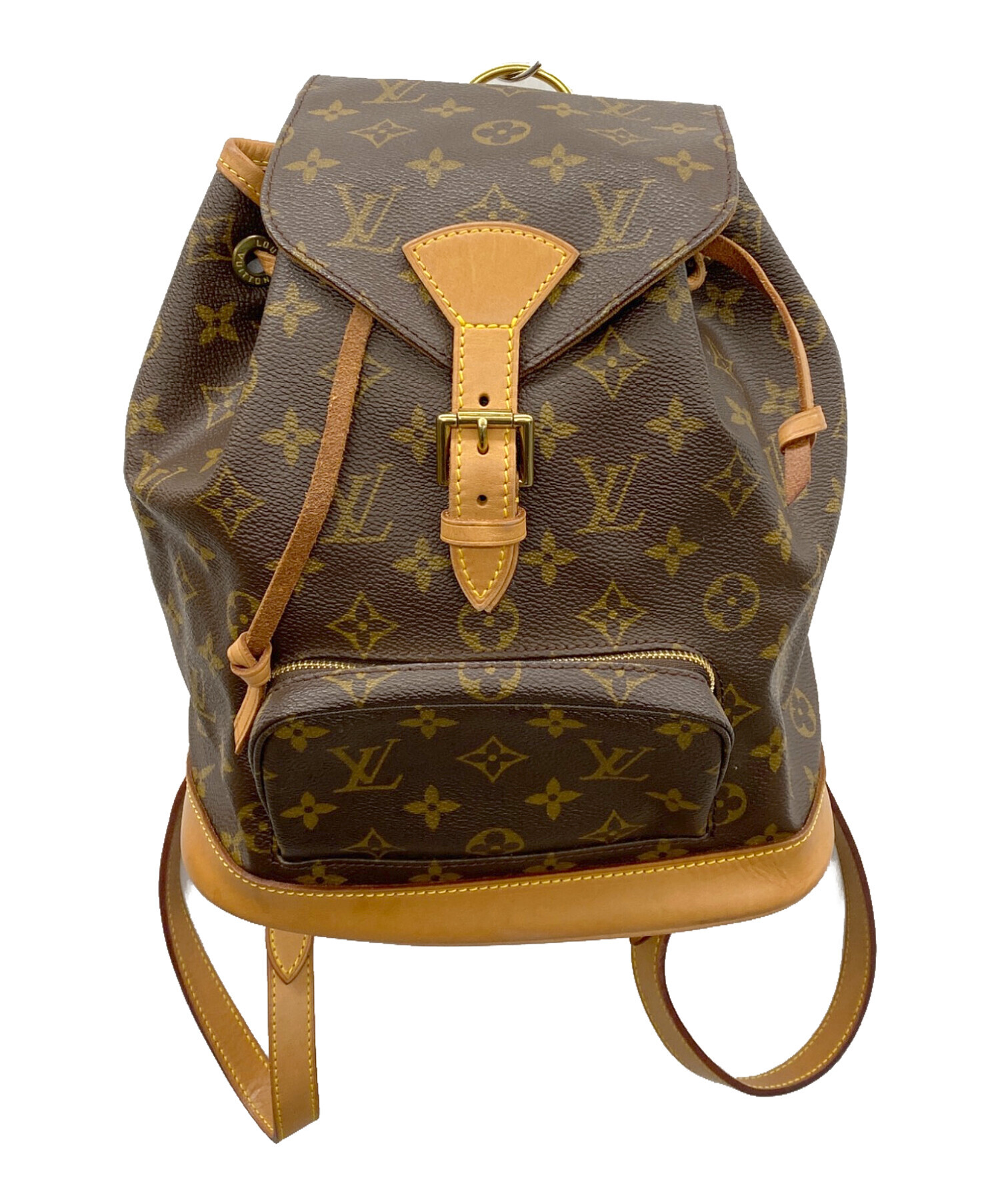 【♪美品♪】ルイ・ヴィトン Louis Vuitton　モンスリ　GM 中古・古着通販】LOUIS VUITTON (ルイ ヴィトン) モンスリGM ブラウン