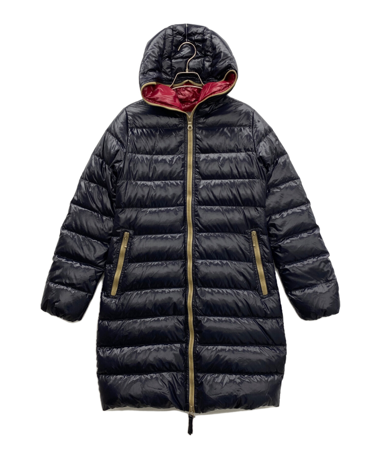 美品 DUVETICA ダウン 40 中古・古着通販】DUVETICA (デュベティカ) ダウンコート ネイビー