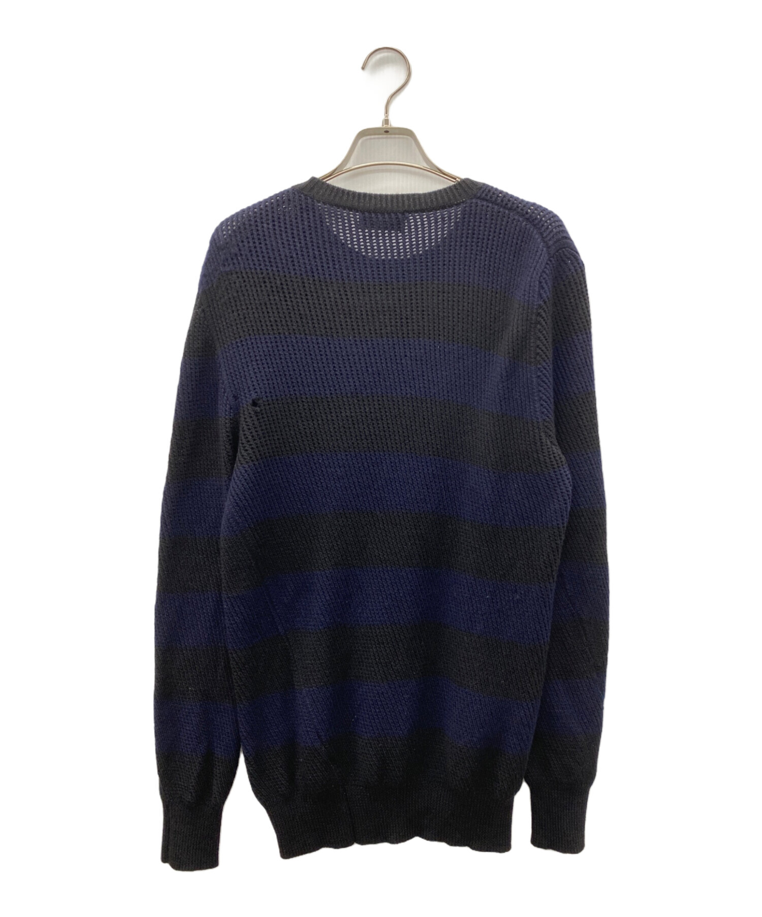 中古・古着通販】maison kitsune (メゾンキツネ) ニット ネイビー 