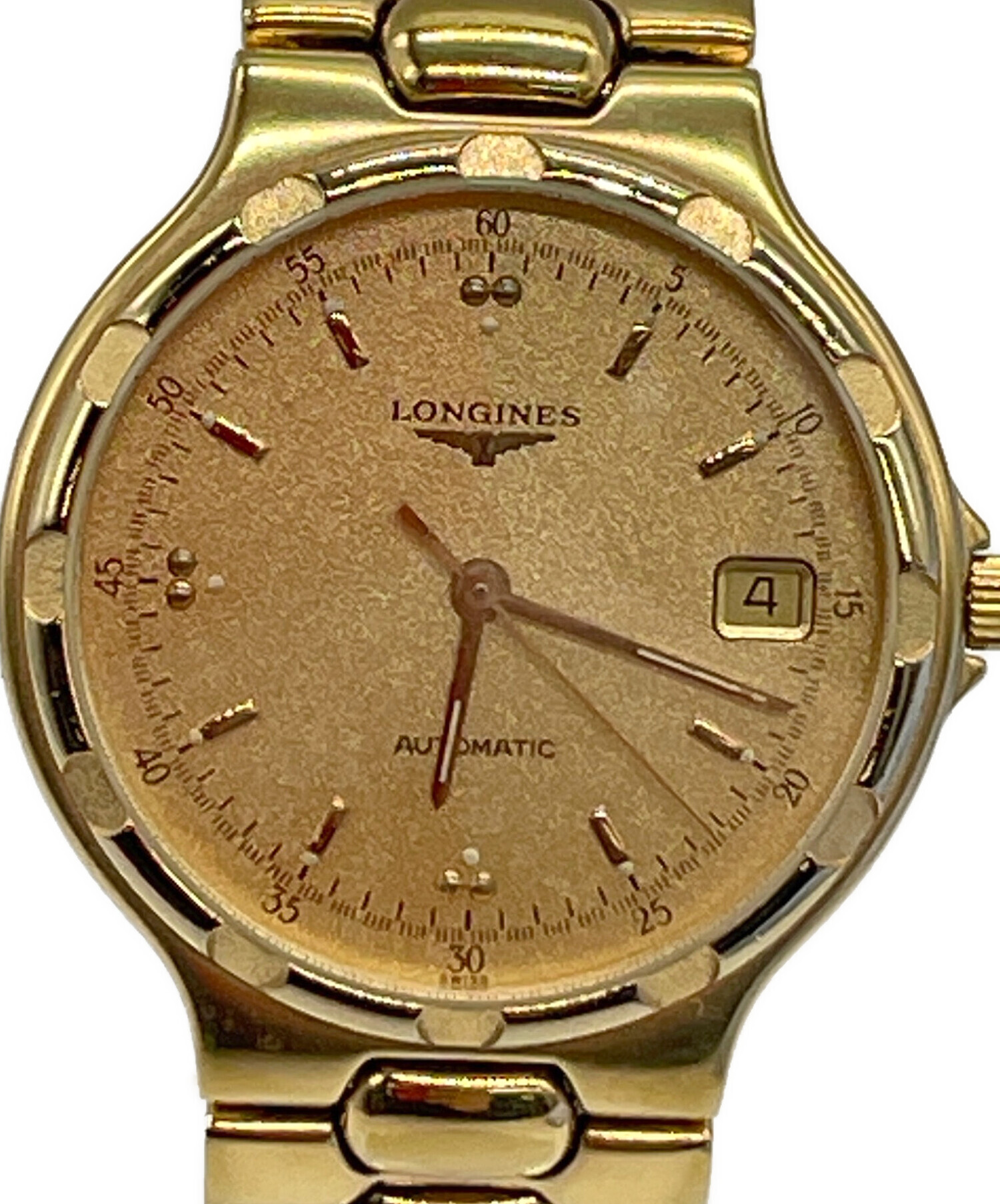 LONGINES ロンジン コンクエスト 腕時計 ゴールド 中古・古着通販】LONGINES (ロンジン) conquest ゴールド｜ブランド