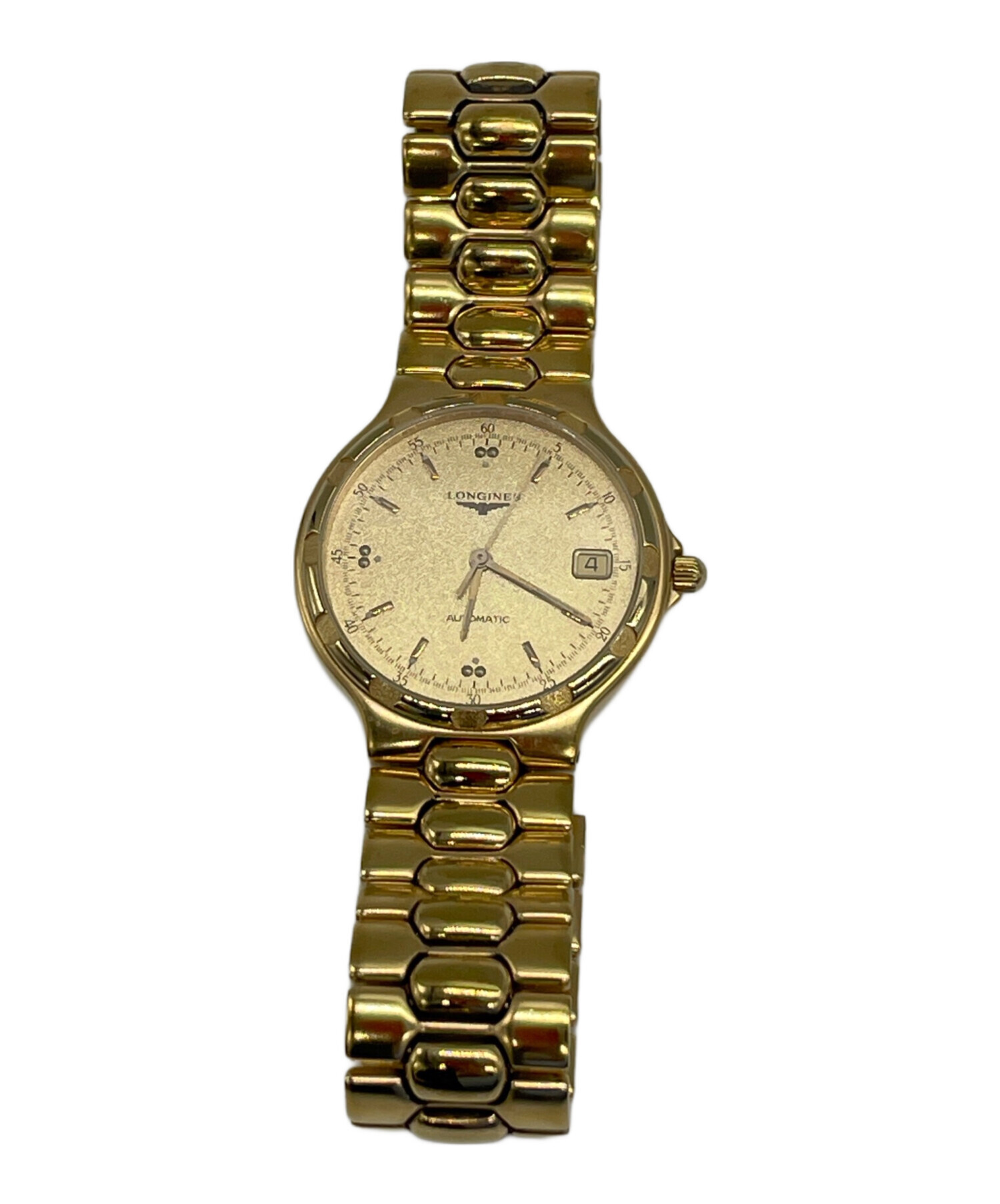LONGINES ロンジン コンクエスト 腕時計 ゴールド 中古・古着通販】LONGINES (ロンジン) conquest ゴールド｜ブランド