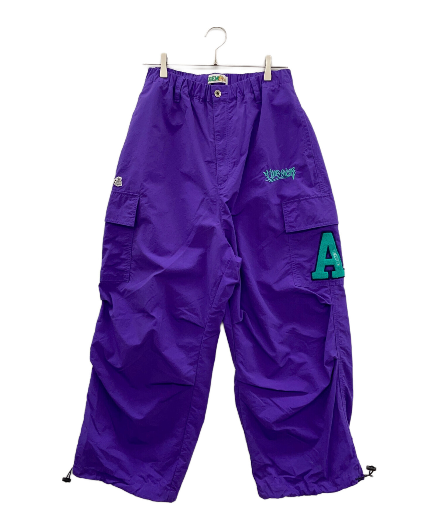 その他 purple no,8 summer 2001 中古・古着通販】A'gem (エージェム) ナイロンカーゴパンツ パープル