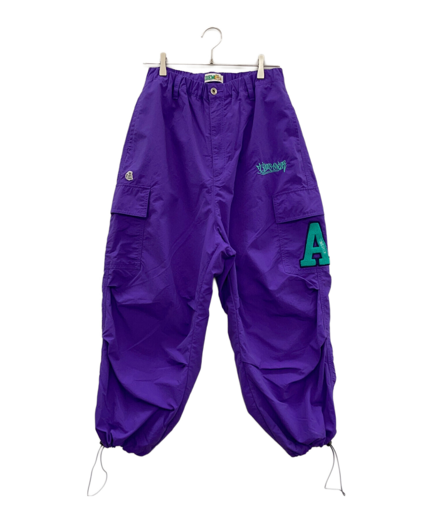 中古・古着通販】A'gem (エージェム) ナイロンカーゴパンツ パープル