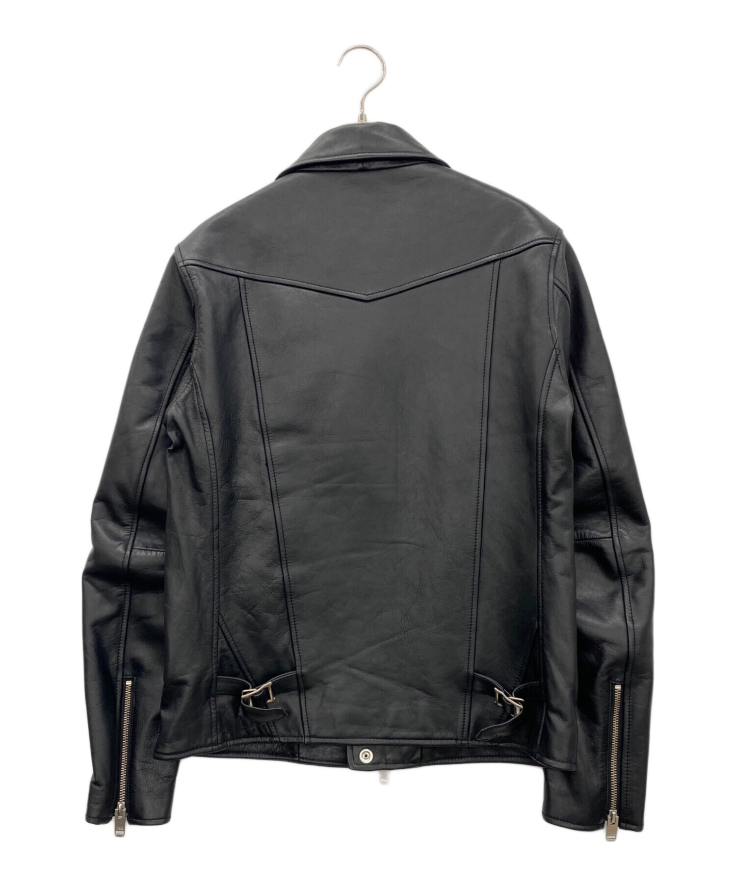 エ*8様 JOURNAL STANDARD ブラックレザージャケット Mサイズ JOURNAL STANDARD レザージャケット革ジャンM