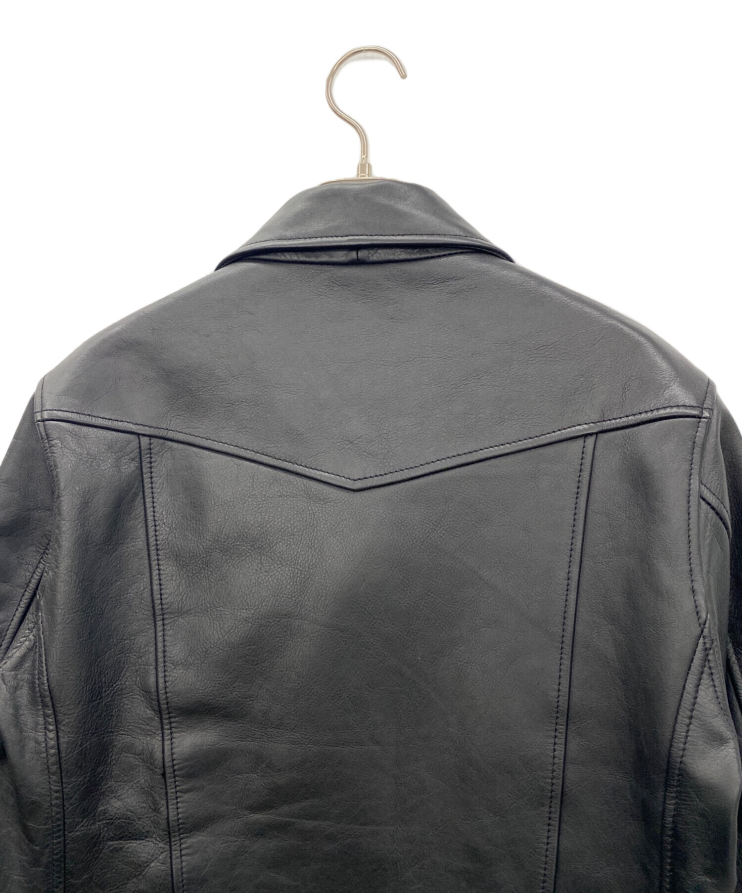 エ*8様 JOURNAL STANDARD ブラックレザージャケット Mサイズ JOURNAL STANDARD レザージャケット革ジャンM