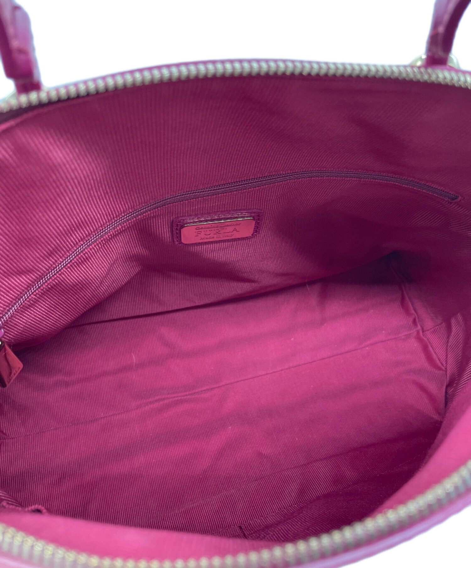 中古・古着通販】FURLA (フルラ) 2wayハンドバッグ ショッキングピンク