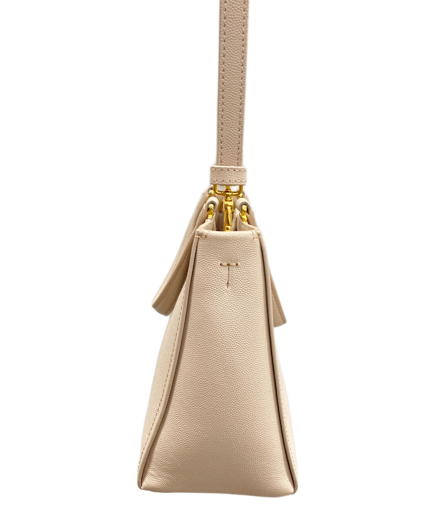 FURLA ベージュ ハンドバッグ　　値下げ不可！ 中古・古着通販】FURLA (フルラ) ハンドバッグ ベージュ｜ブランド