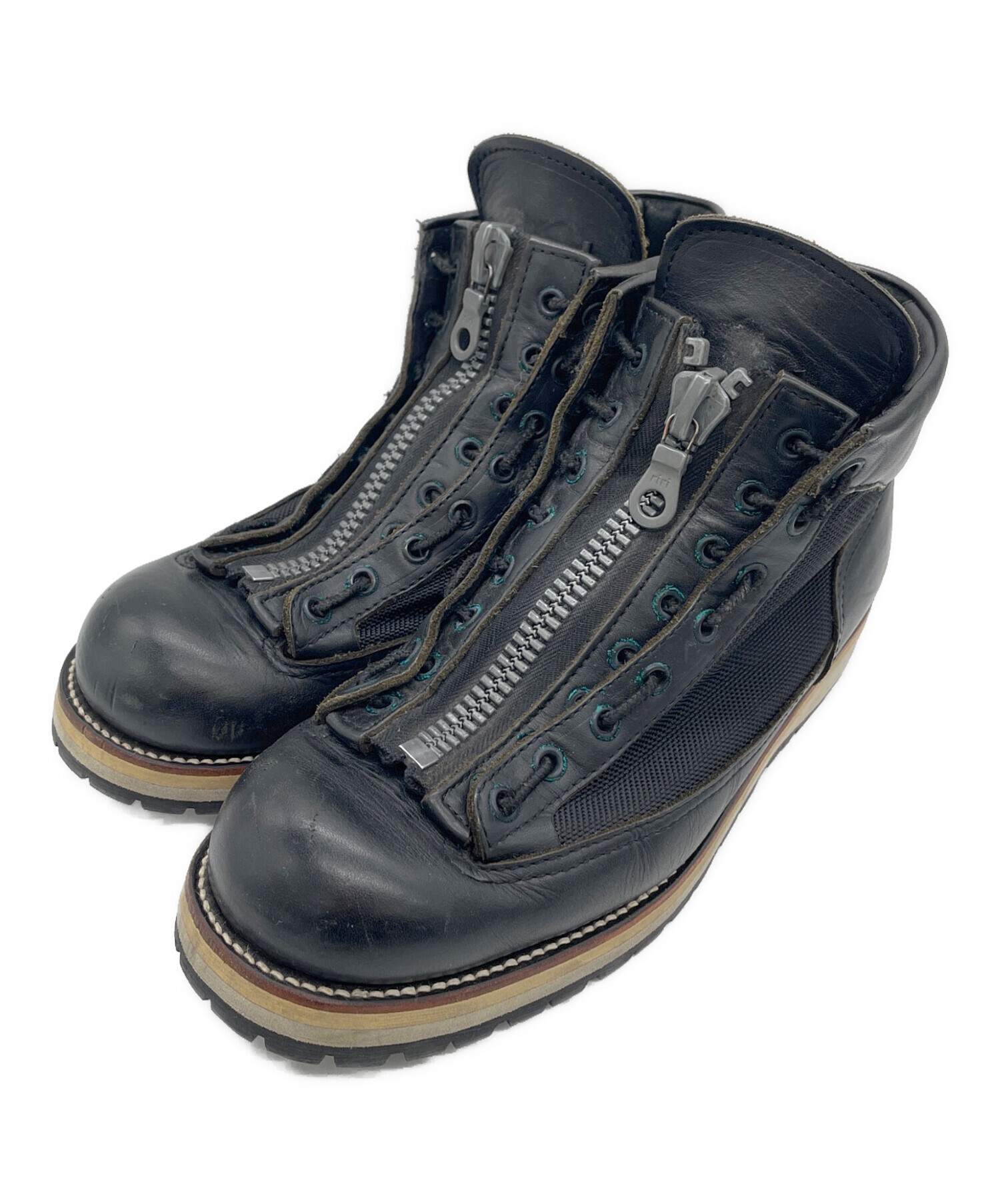 中古・古着通販】ATTACHMENT (アタッチメント) フロントジップブーツ