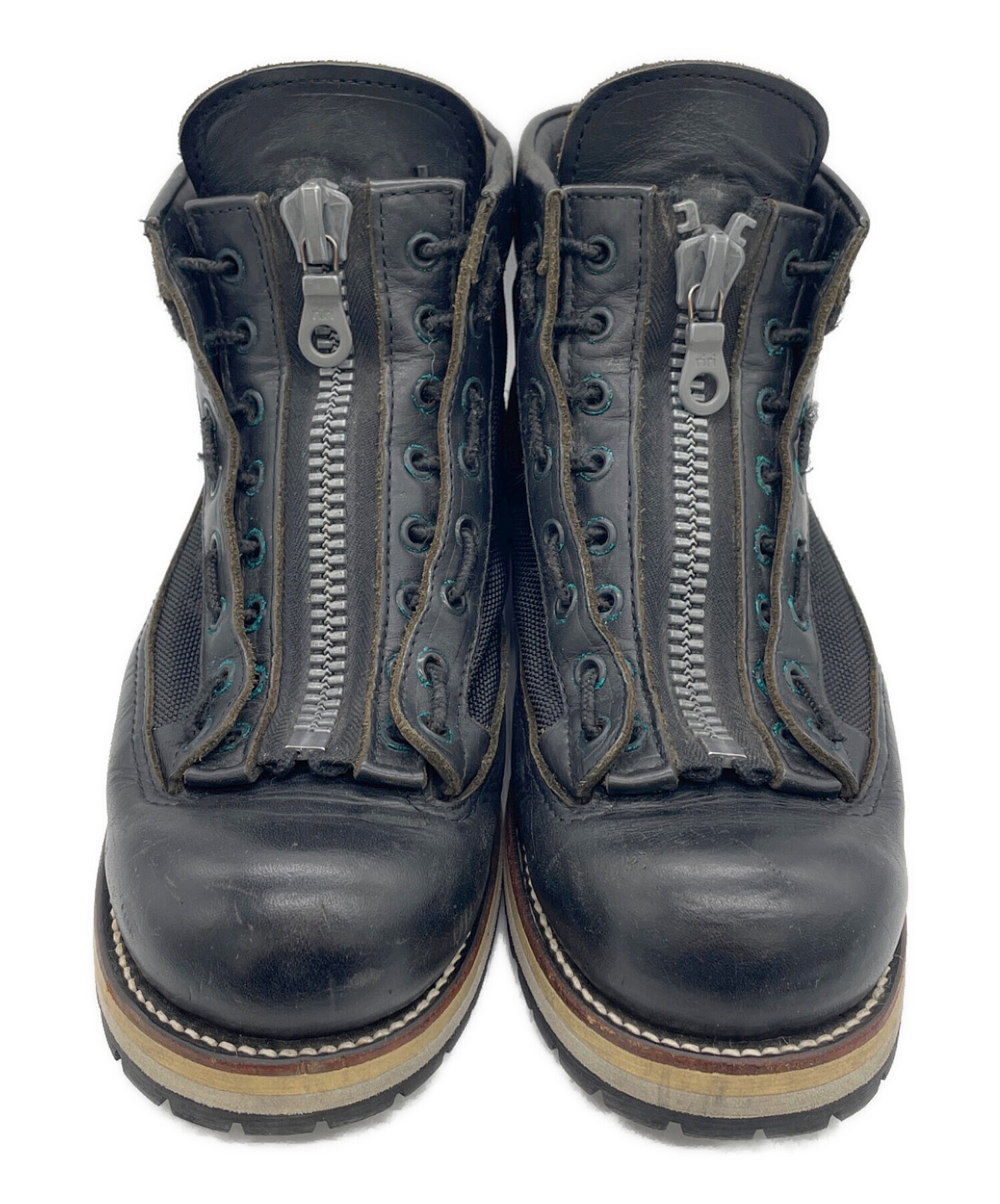 中古・古着通販】ATTACHMENT (アタッチメント) フロントジップブーツ