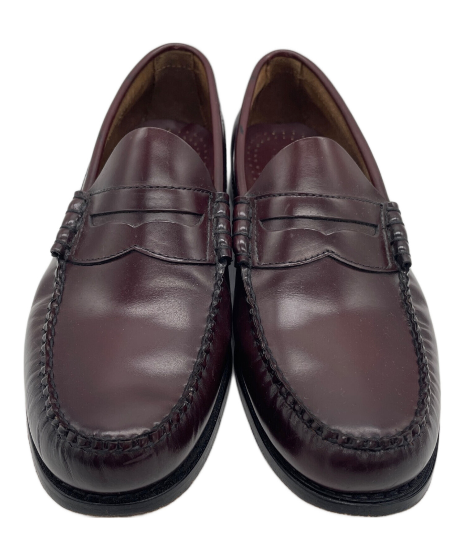 中古・古着通販】G.H.BASS (ジーエイチバス) ローファー ボルドー