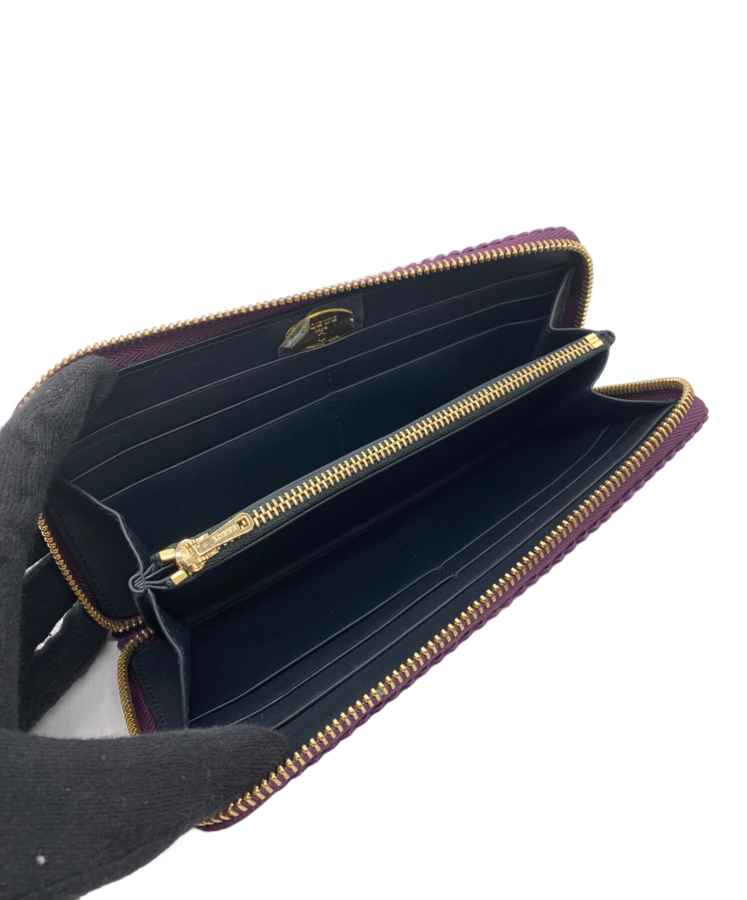 中古・古着通販】LOEWE (ロエベ) 長財布 パープル｜ブランド・古着通販