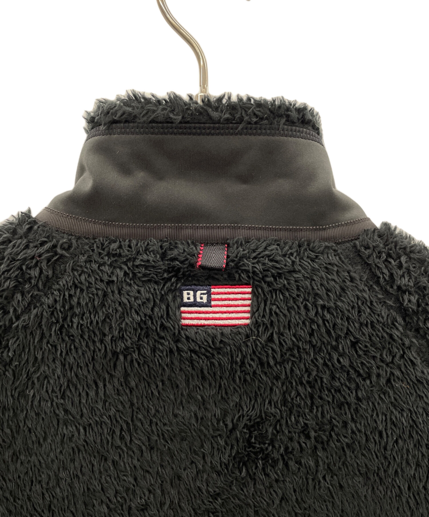 ブリーフィング BRG213M41 ボアフリースジャケット BRIEFING メンズジャケット フリース ホワイト/ブラック サイズ：S