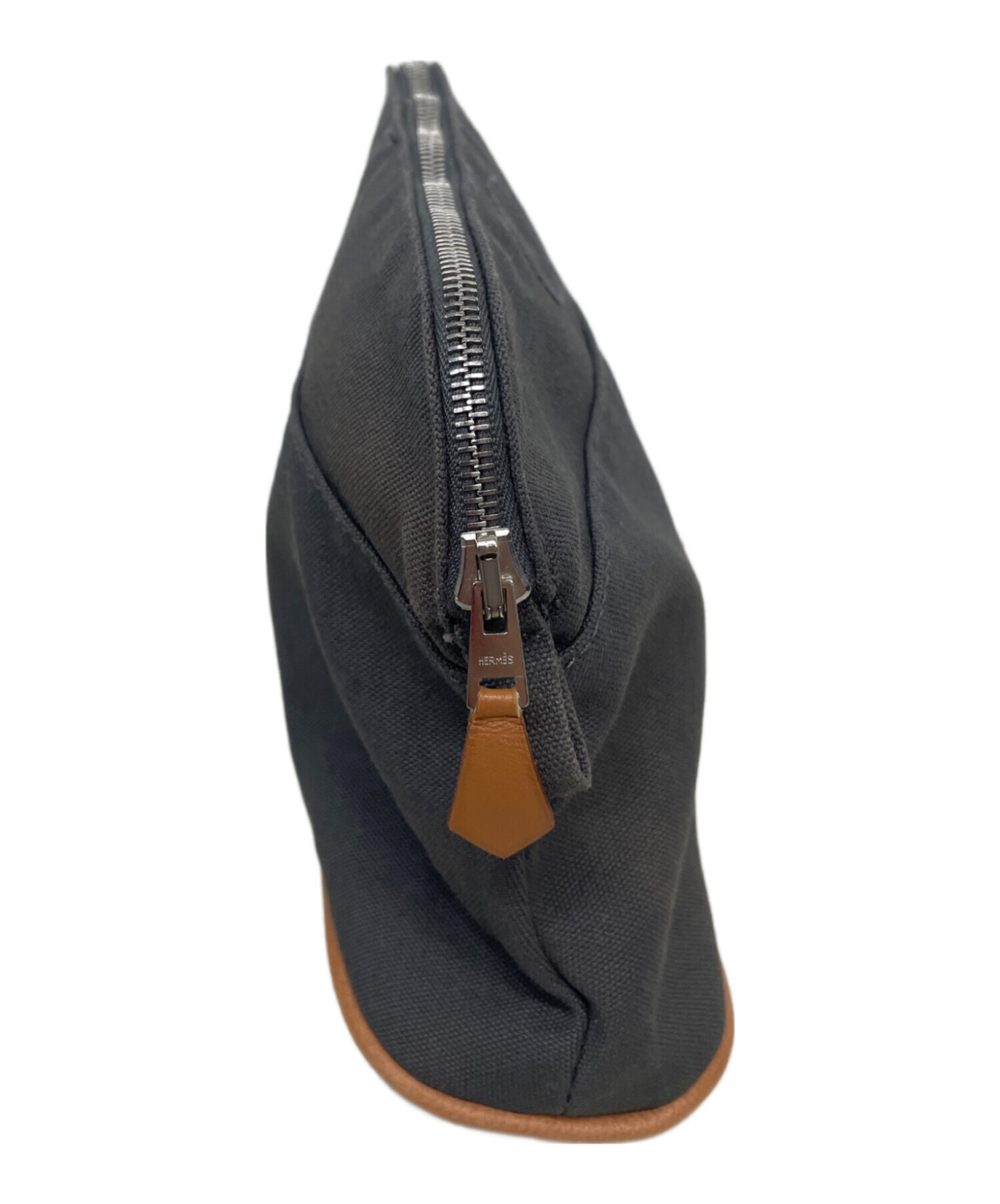 中古・古着通販】HERMES (エルメス) ボリードポーチ グレー｜ブランド 