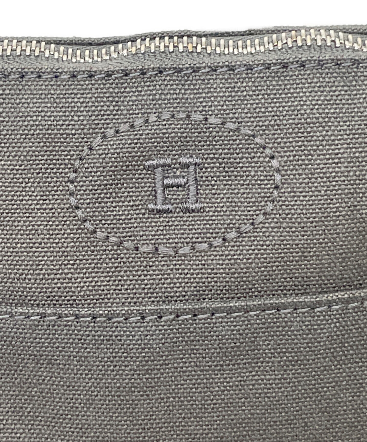 中古・古着通販】HERMES (エルメス) ボリードポーチ グレー｜ブランド