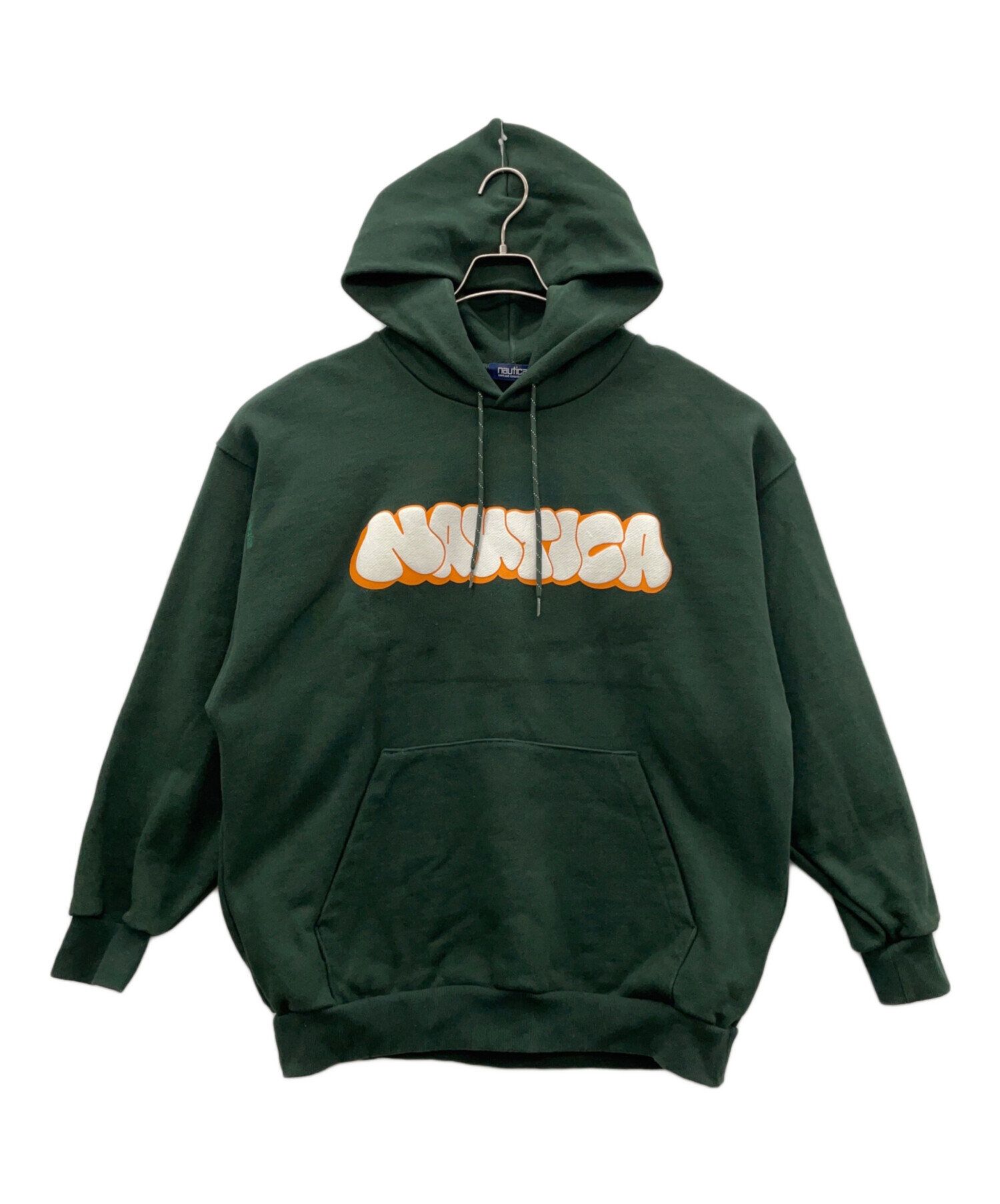 中古・古着通販】NAUTICA (ノーティカ) プルオーバーパーカー グリーン