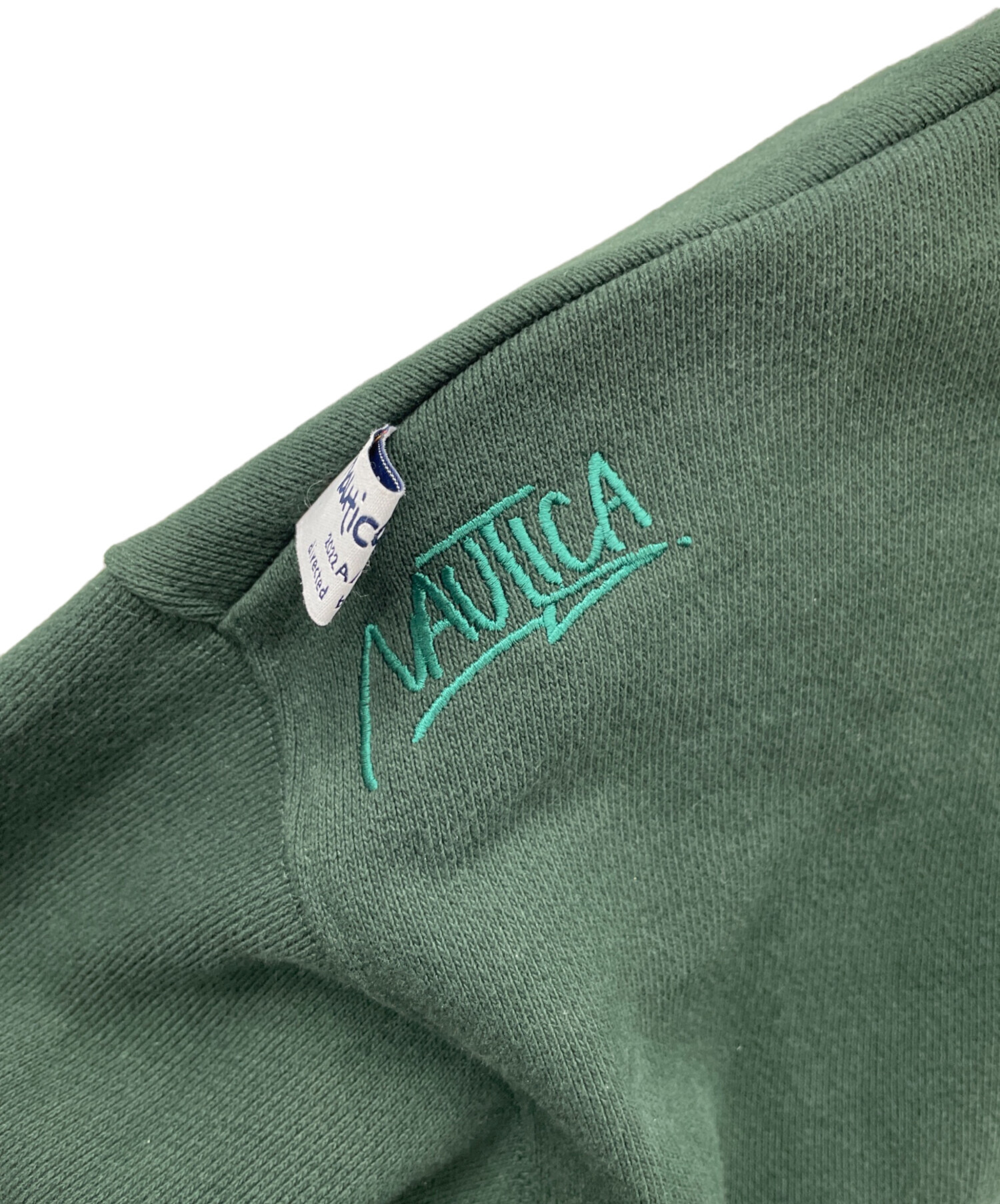 中古・古着通販】NAUTICA (ノーティカ) プルオーバーパーカー グリーン