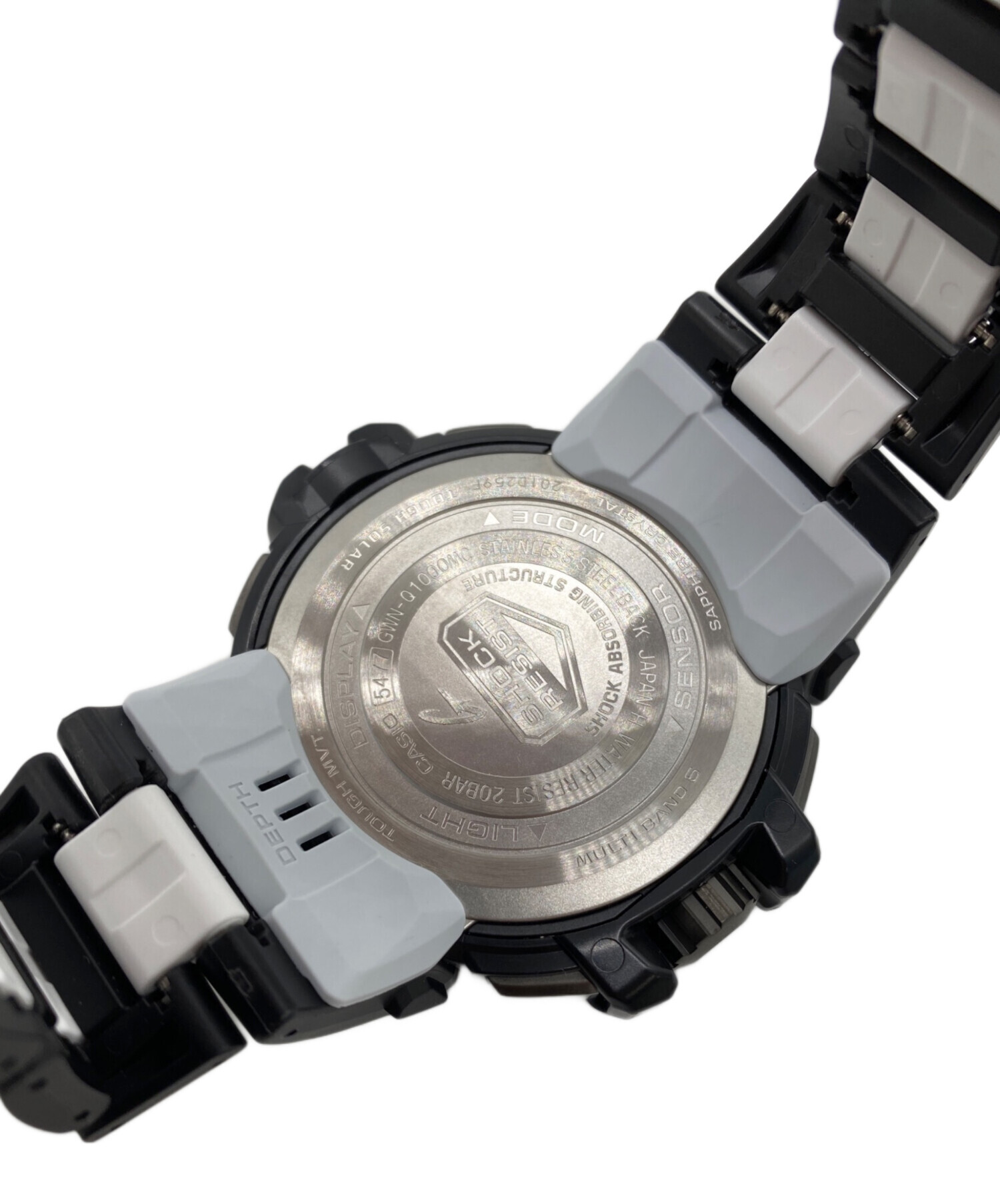 中古・古着通販】CASIO (カシオ) デジアナウォッチ ブラック×オレンジ