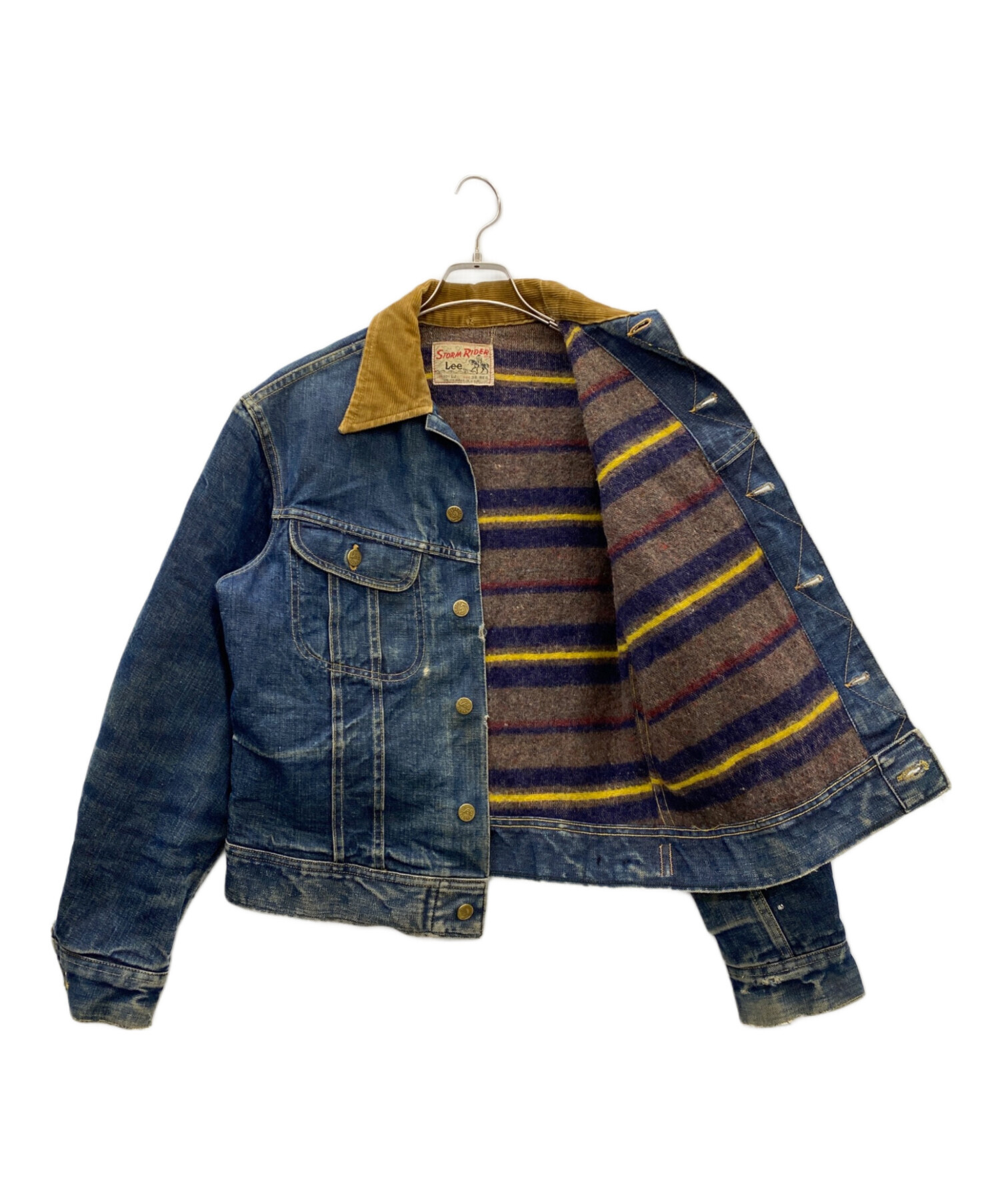 【サイズ44】early 70s Lee STORM RIDER 101LJ 中古・古着通販】LEE (リー) 60-70s 101LJ STORM RIDER インディゴ