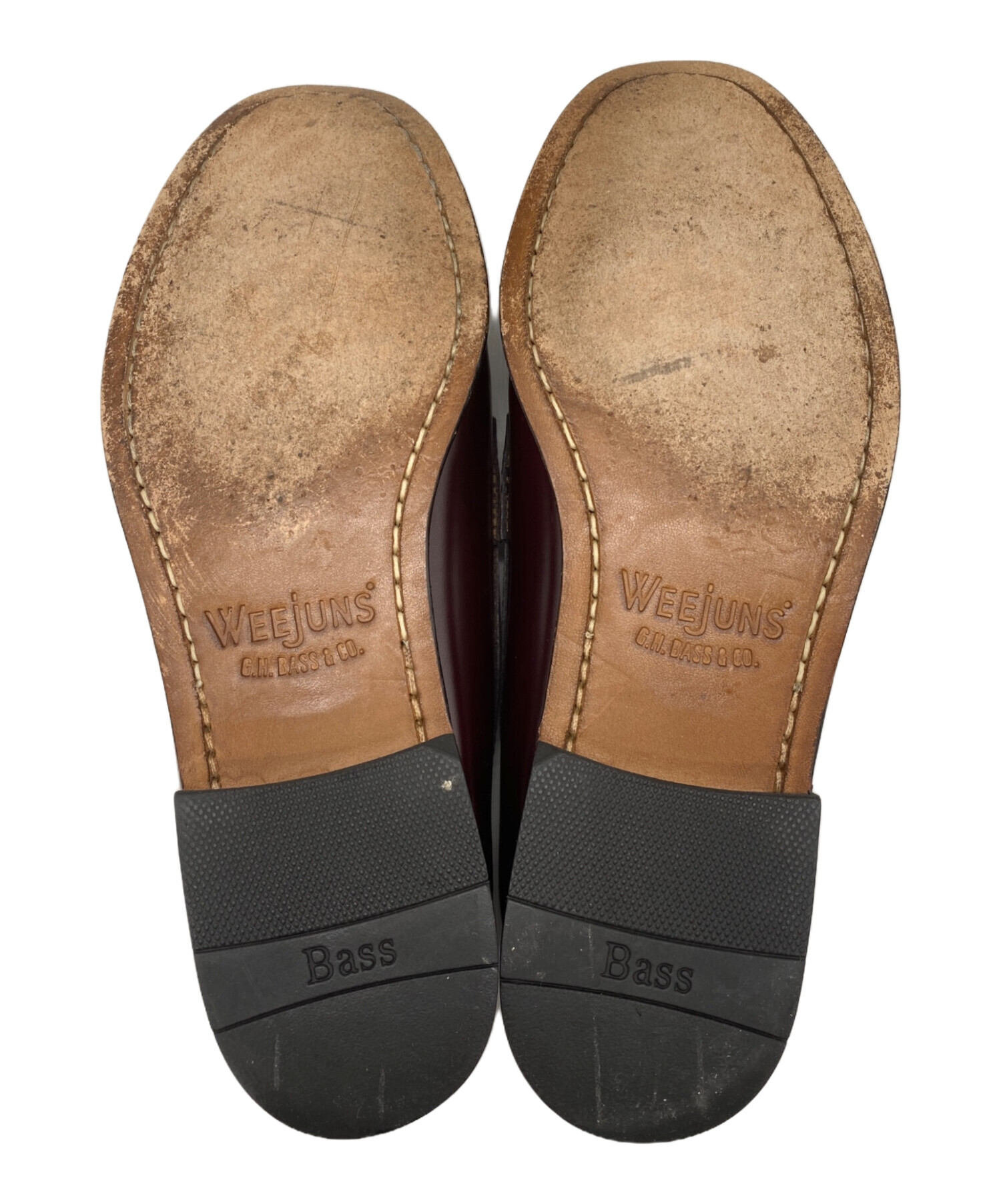 中古・古着通販】G.H.BASS (ジーエイチバス) ローファー ボルドー