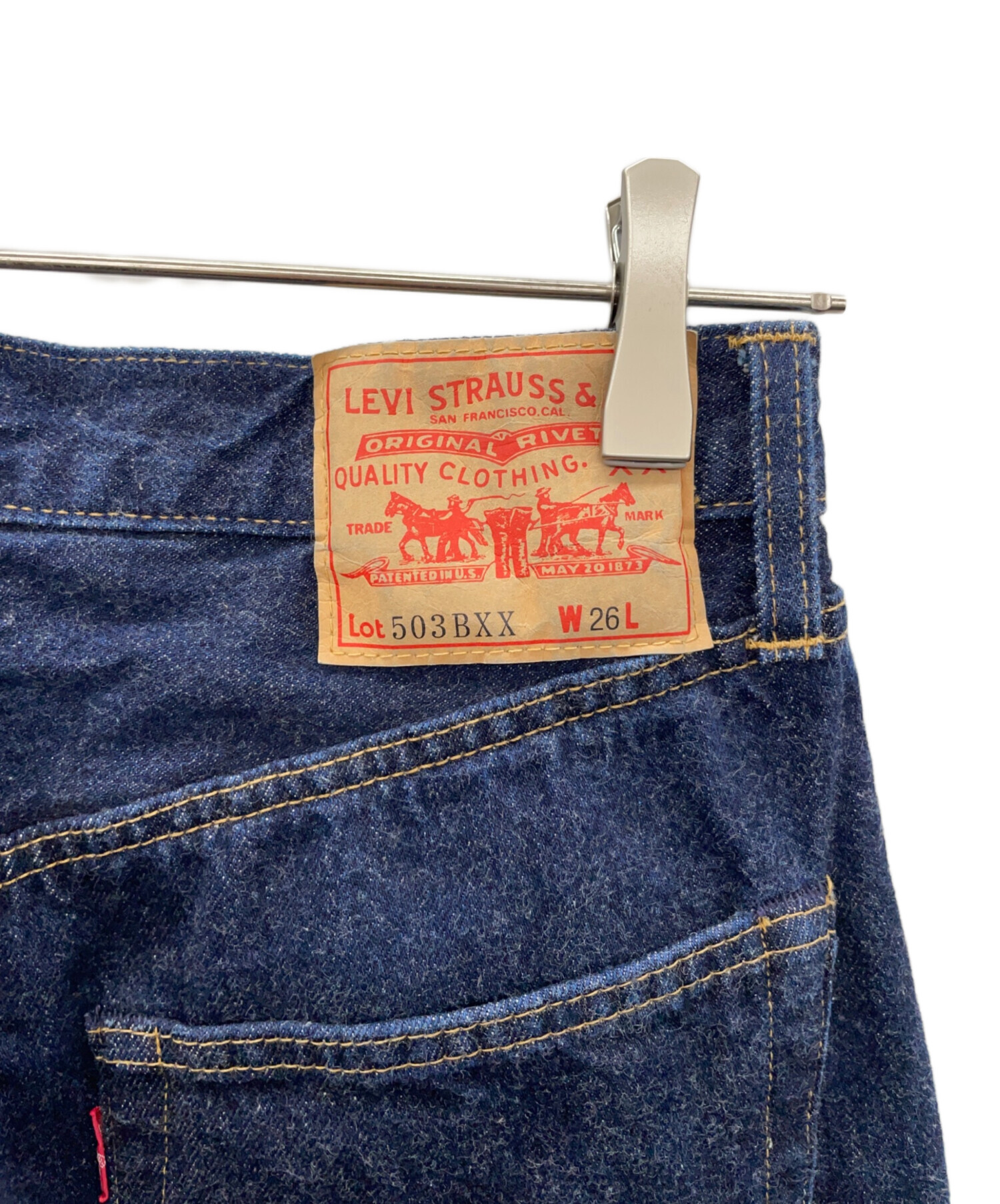 中古・古着通販】LEVI'S (リーバイス) セルビッチデニムパンツ