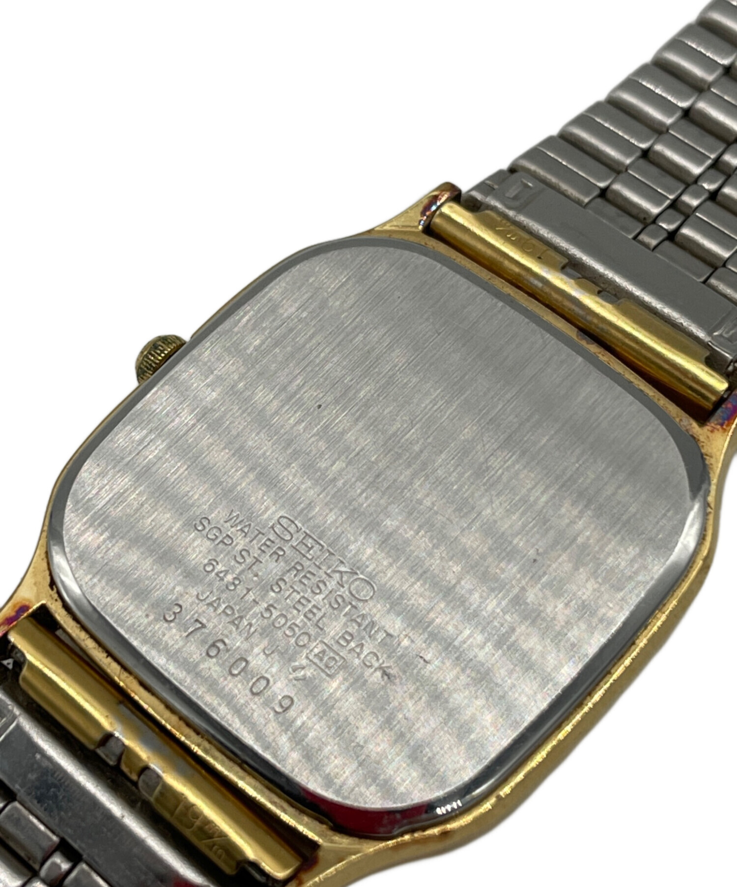 中古・古着通販】SEIKO (セイコー) 腕時計 ゴールド文字盤｜ブランド