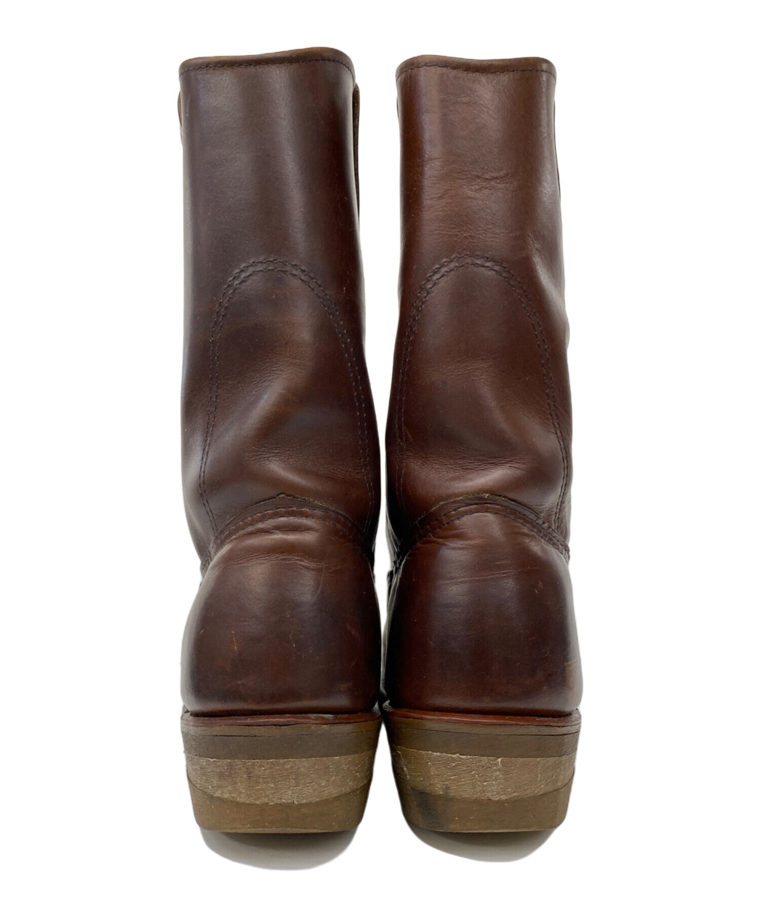 中古・古着通販】RED WING (レッドウィング) ブーツ ブラウン サイズ 
