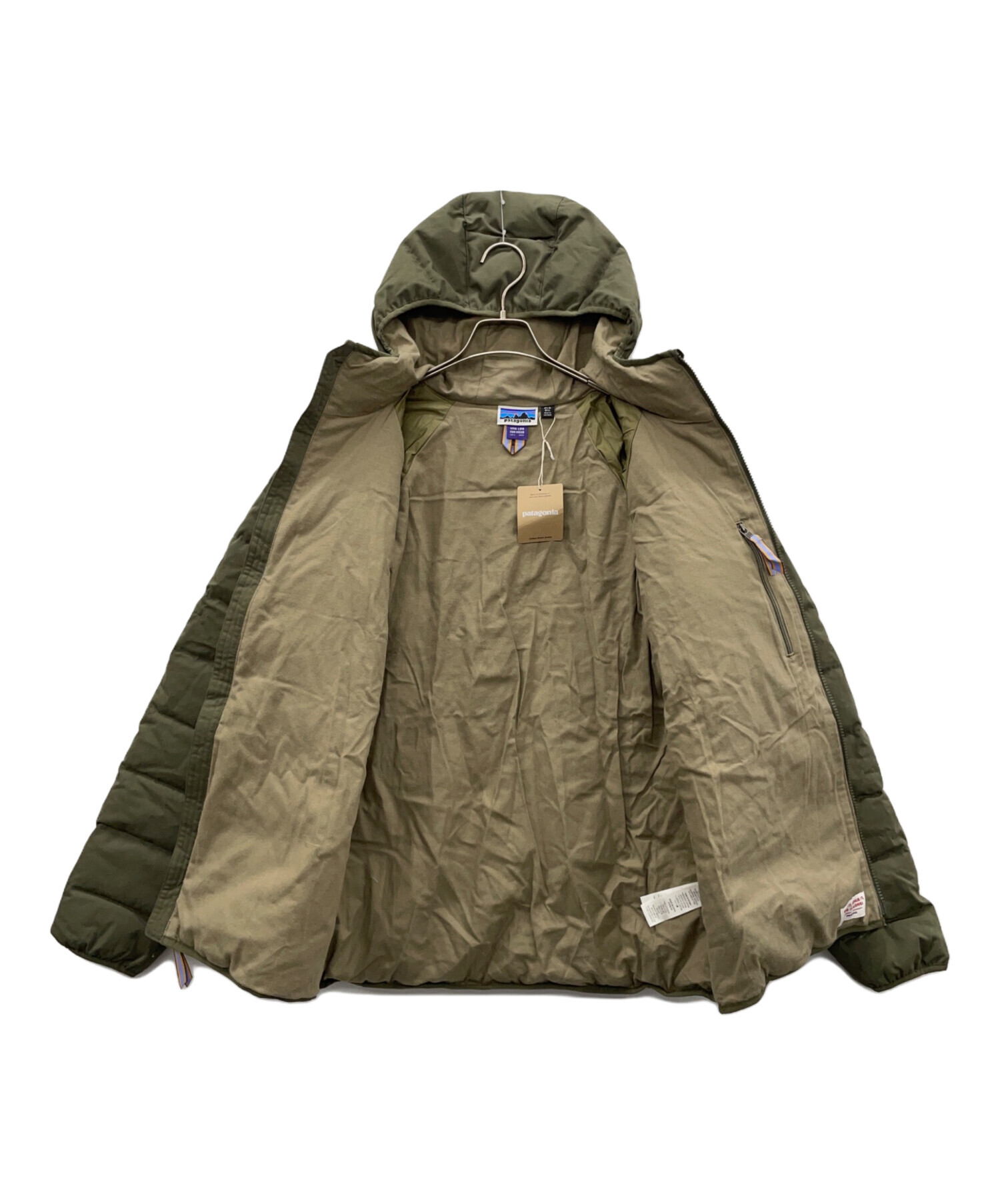 中古・古着通販】Patagonia (パタゴニア) COTTON DOWN JACKET グリーン