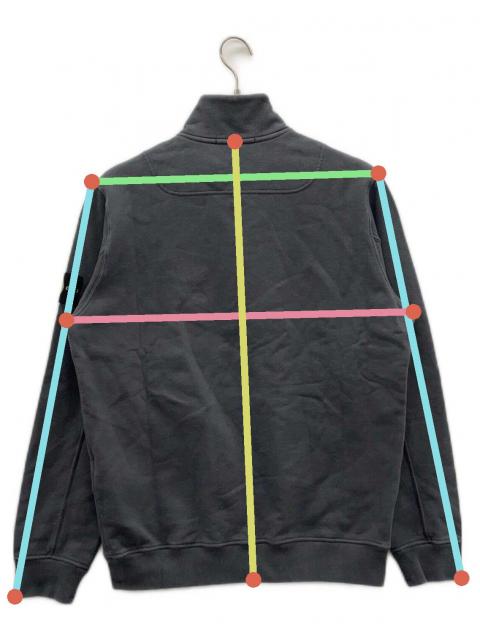 中古・古着通販】STONE ISLAND (ストーンアイランド) ハーフジップ