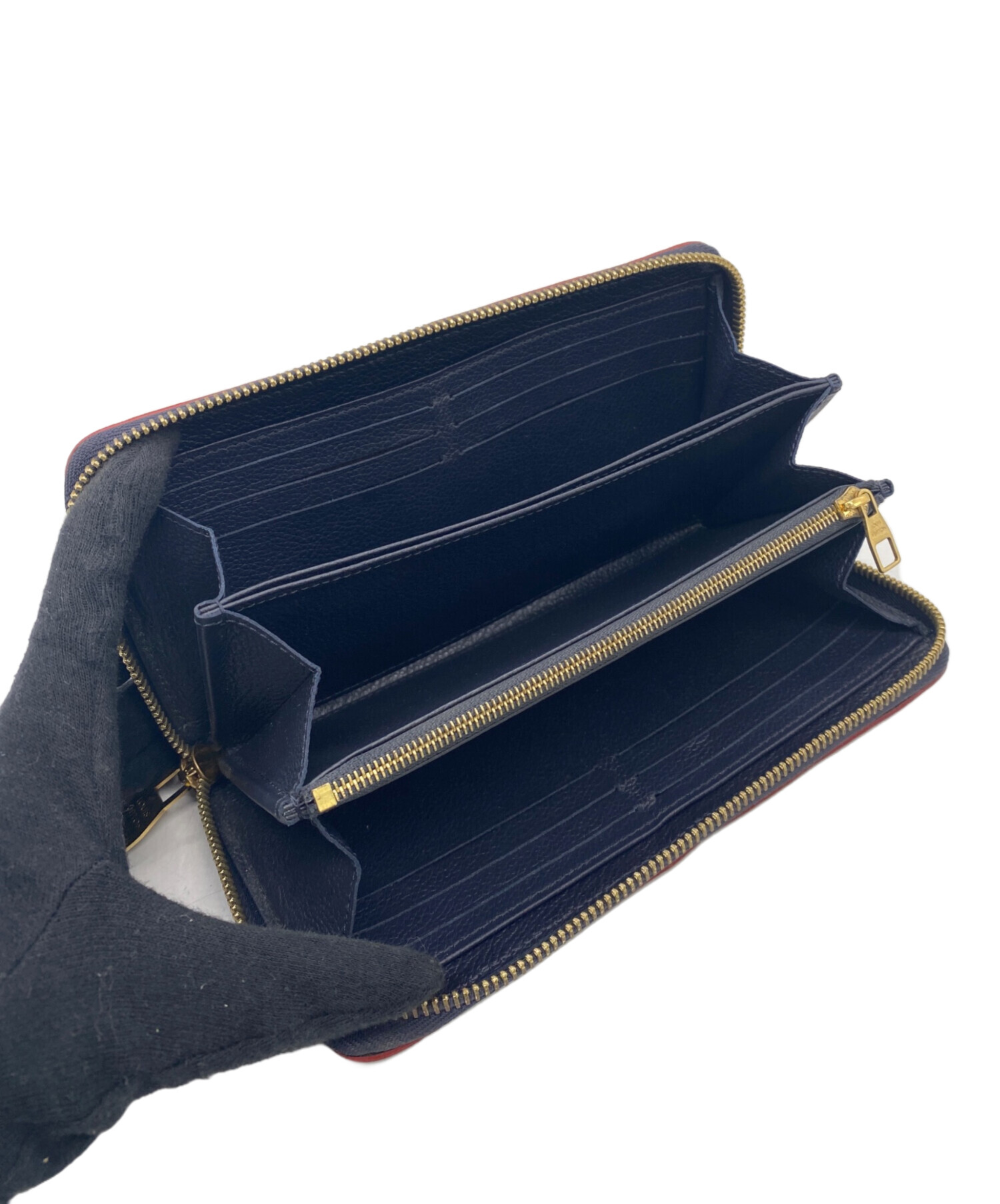 中古・古着通販】LOUIS VUITTON (ルイ ヴィトン) 長財布 ネイビー