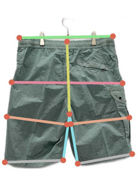 中古・古着通販】STONE ISLAND (ストーンアイランド) ショートパンツ