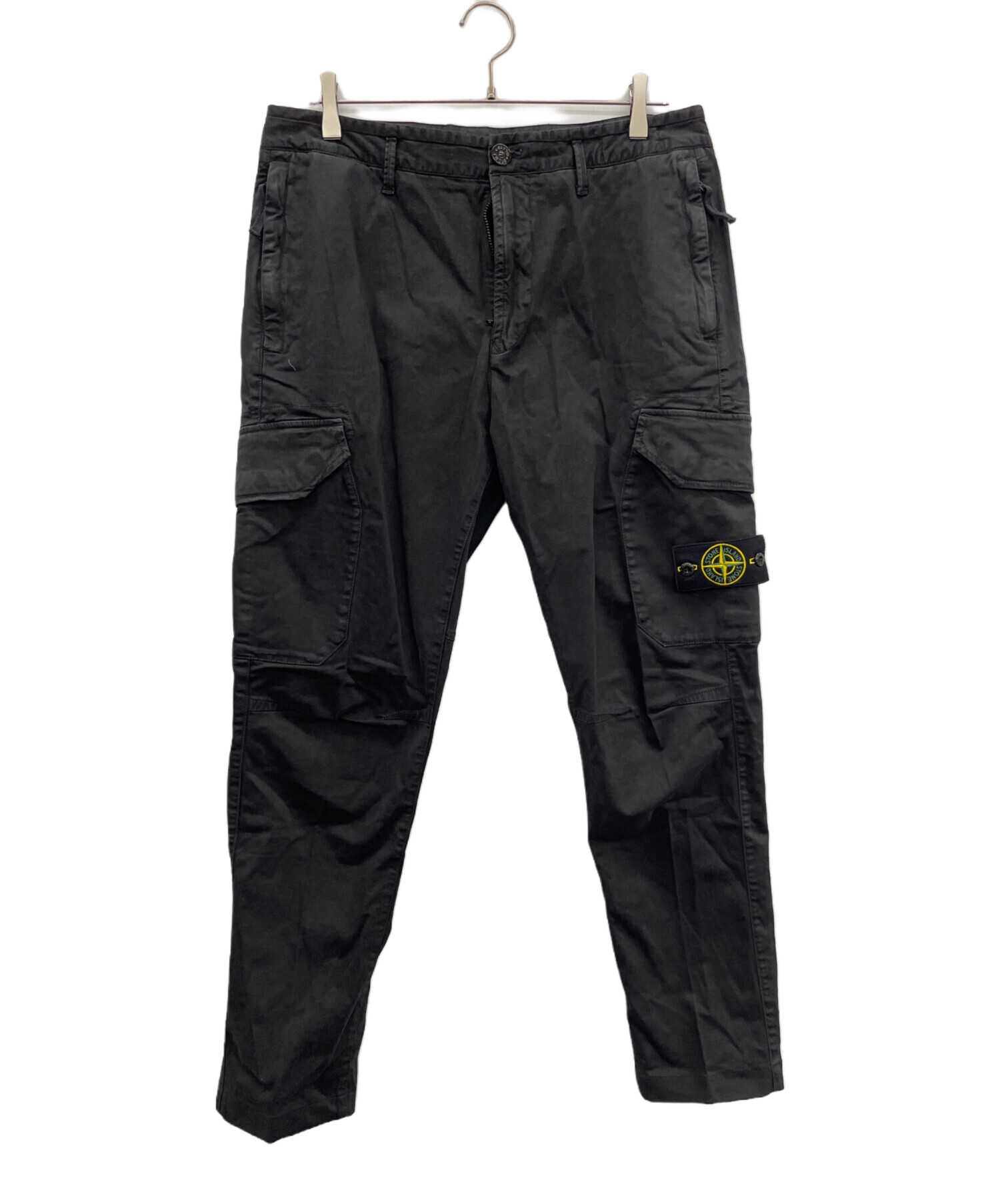 中古・古着通販】STONE ISLAND (ストーンアイランド) パンツ ブラック 