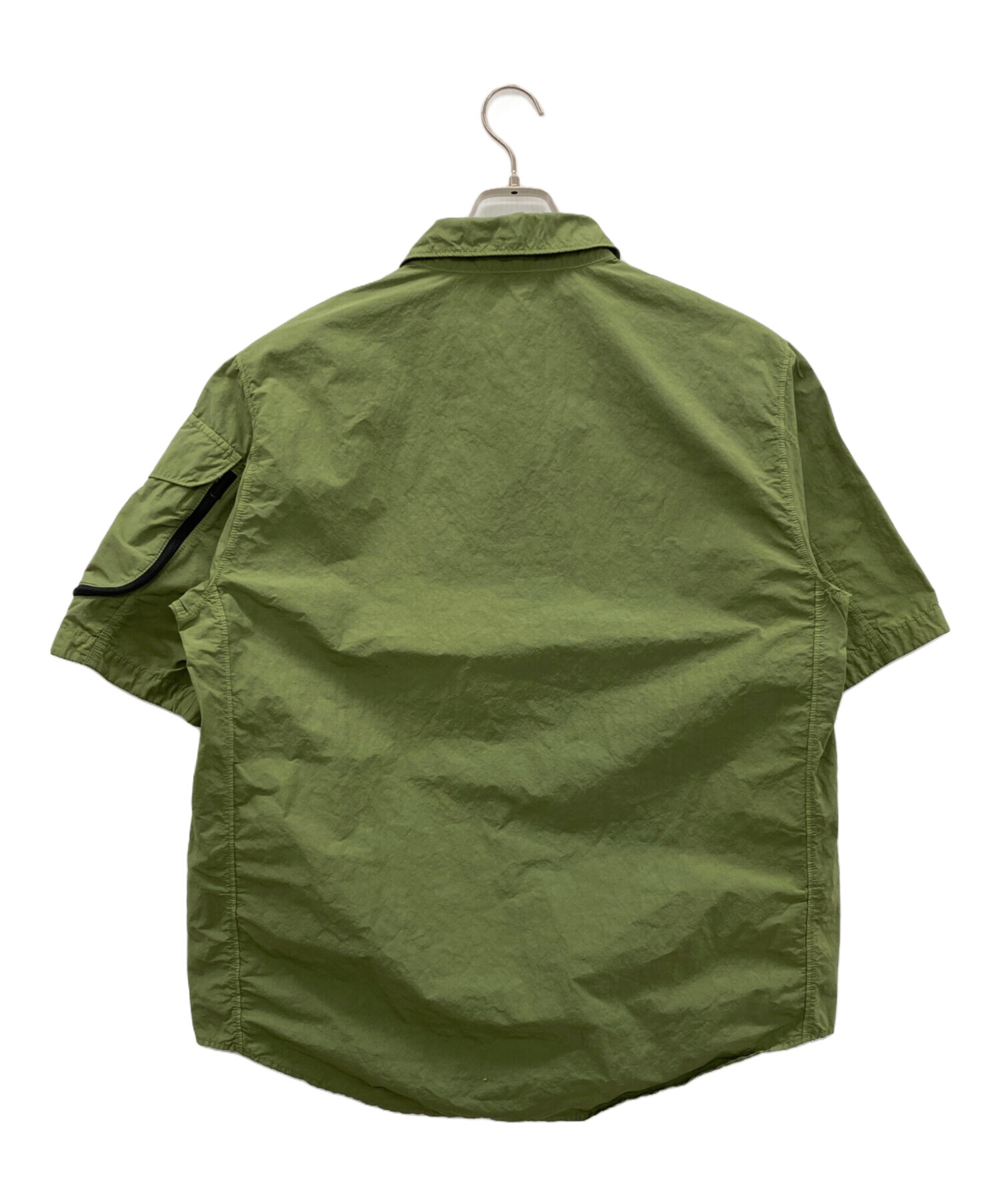 stone island カーキシャツ XL 新古品 ISLAND STONE ストーン