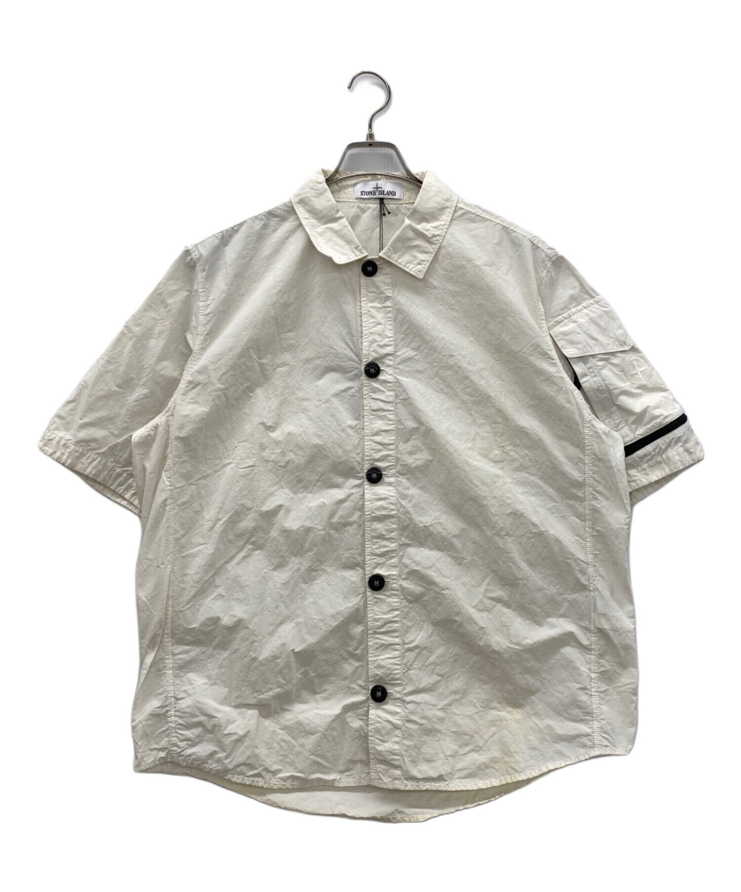中古・古着通販】STONE ISLAND (ストーンアイランド) 半袖シャツ