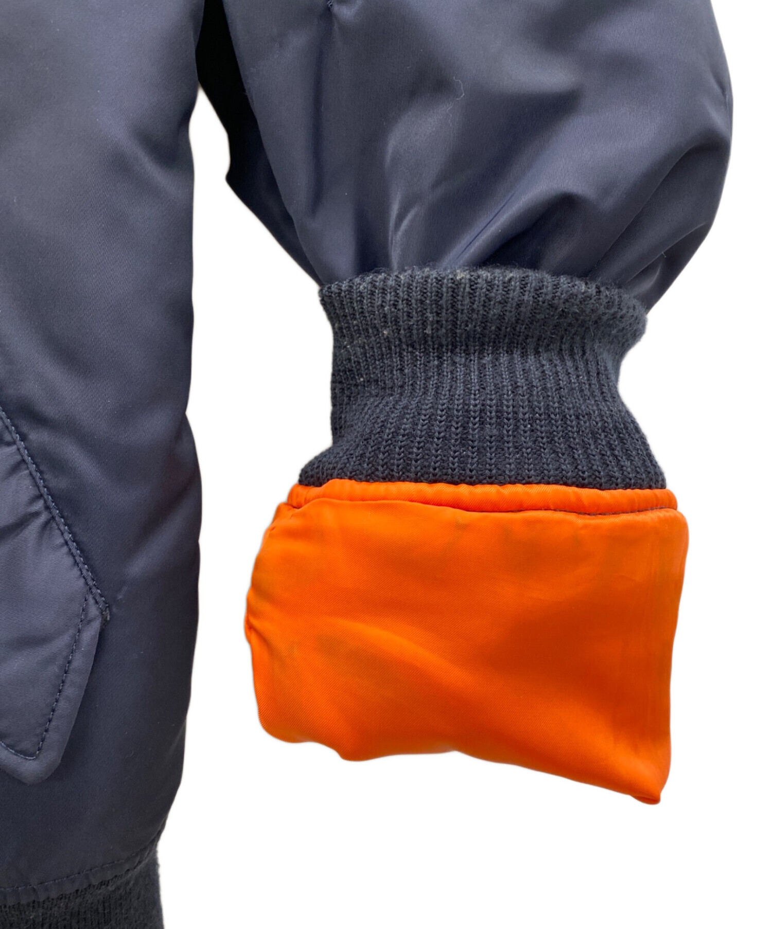 中古・古着通販】AVIREX (アヴィレックス) MA-1ジャケット ネイビー