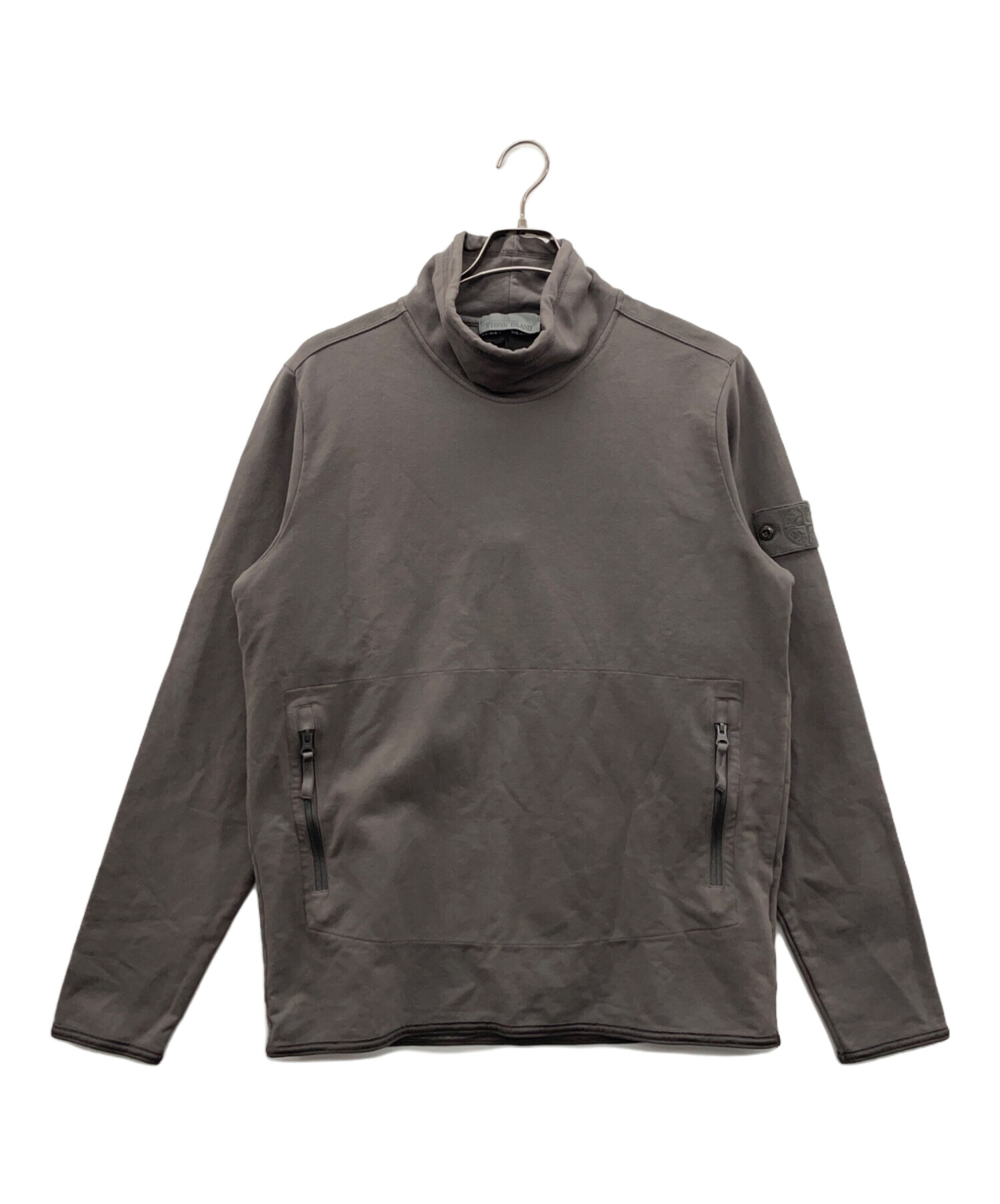 STONE ISLAND トレーナー STONE ISLAND (ストーンアイランド) 袖ロゴ 