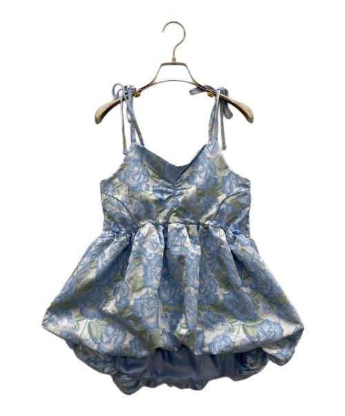 中古・古着通販】POPPY (ポピー) バルーンチュニック ブルー サイズ