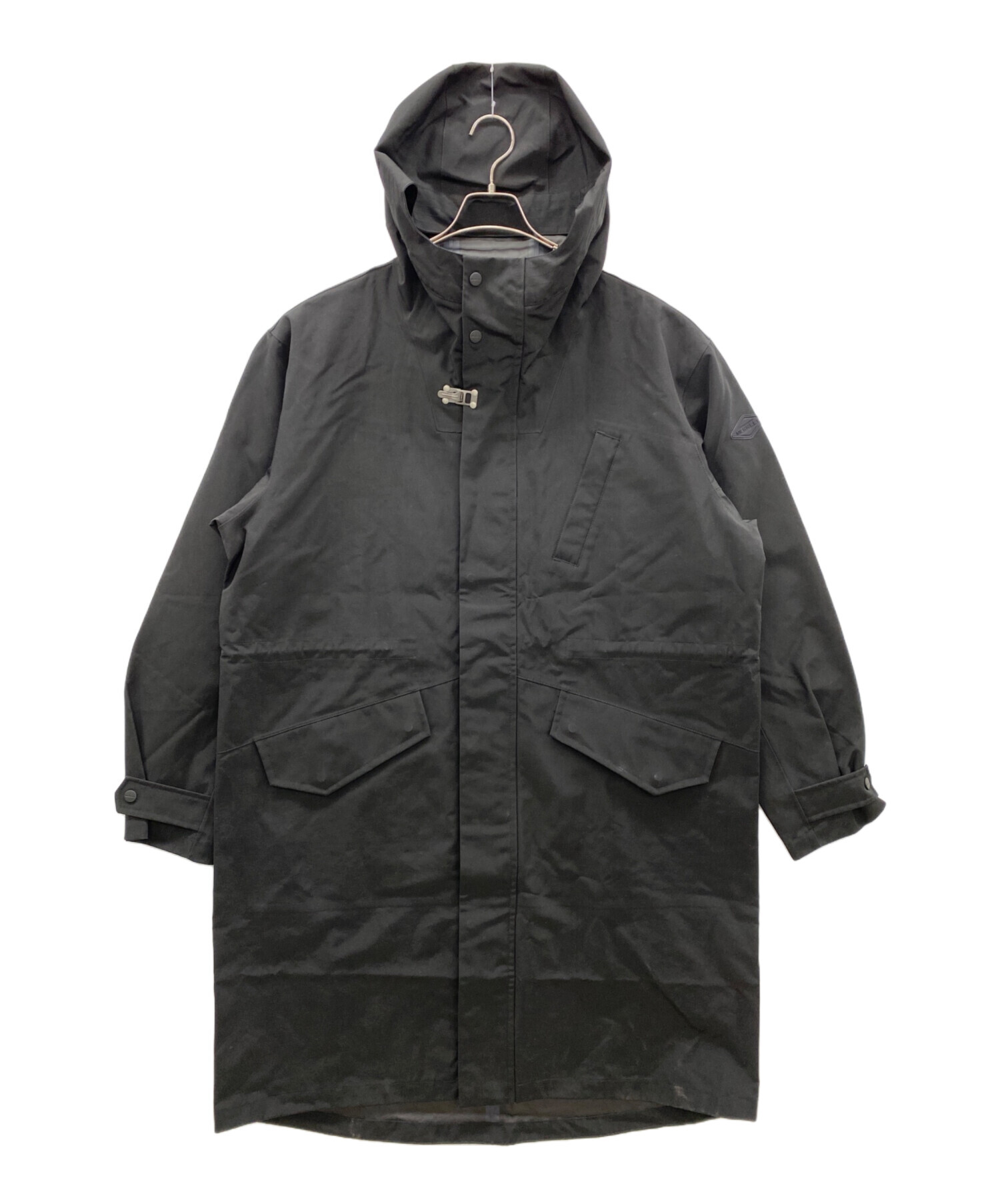 中古・古着通販】MERRELL (メレル) ナイロンコート ブラック サイズ 