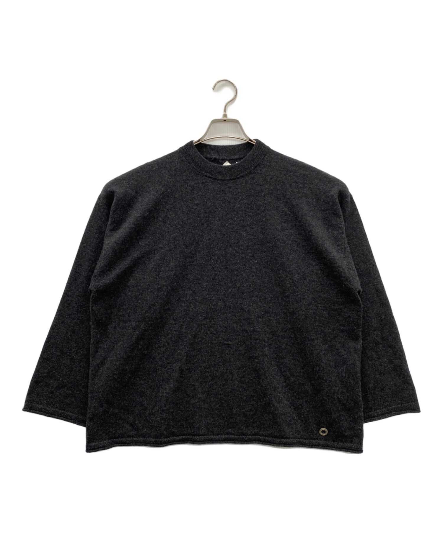 中古・古着通販】HERMES (エルメス) カシミヤニット グレー サイズ:34